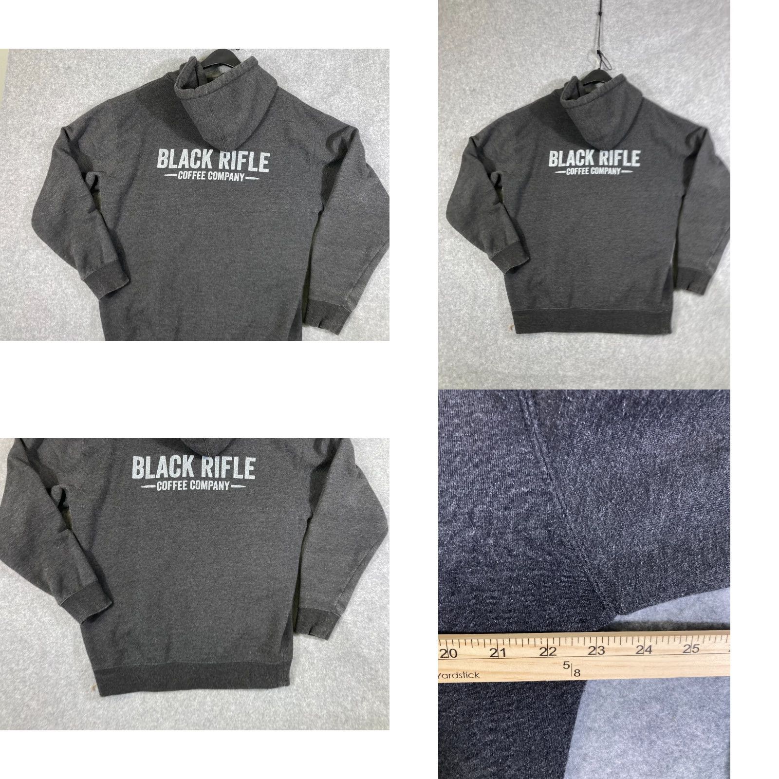 Vintage Independent Black Rifle Coffee Company Hooded Sweatshirt Mens M Black Full Zip Size US M / EU 48-50 / 2 - 8 Thumbnail