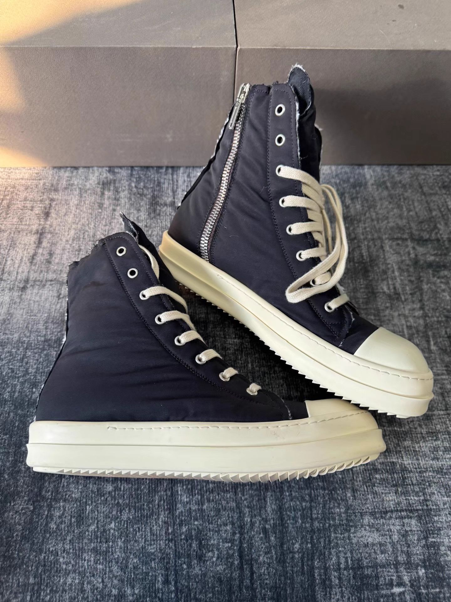 Rick Owens Rick Owens DRKSHDW High Top "Big Converse" Size US 8 / EU 41 - 4 Thumbnail
