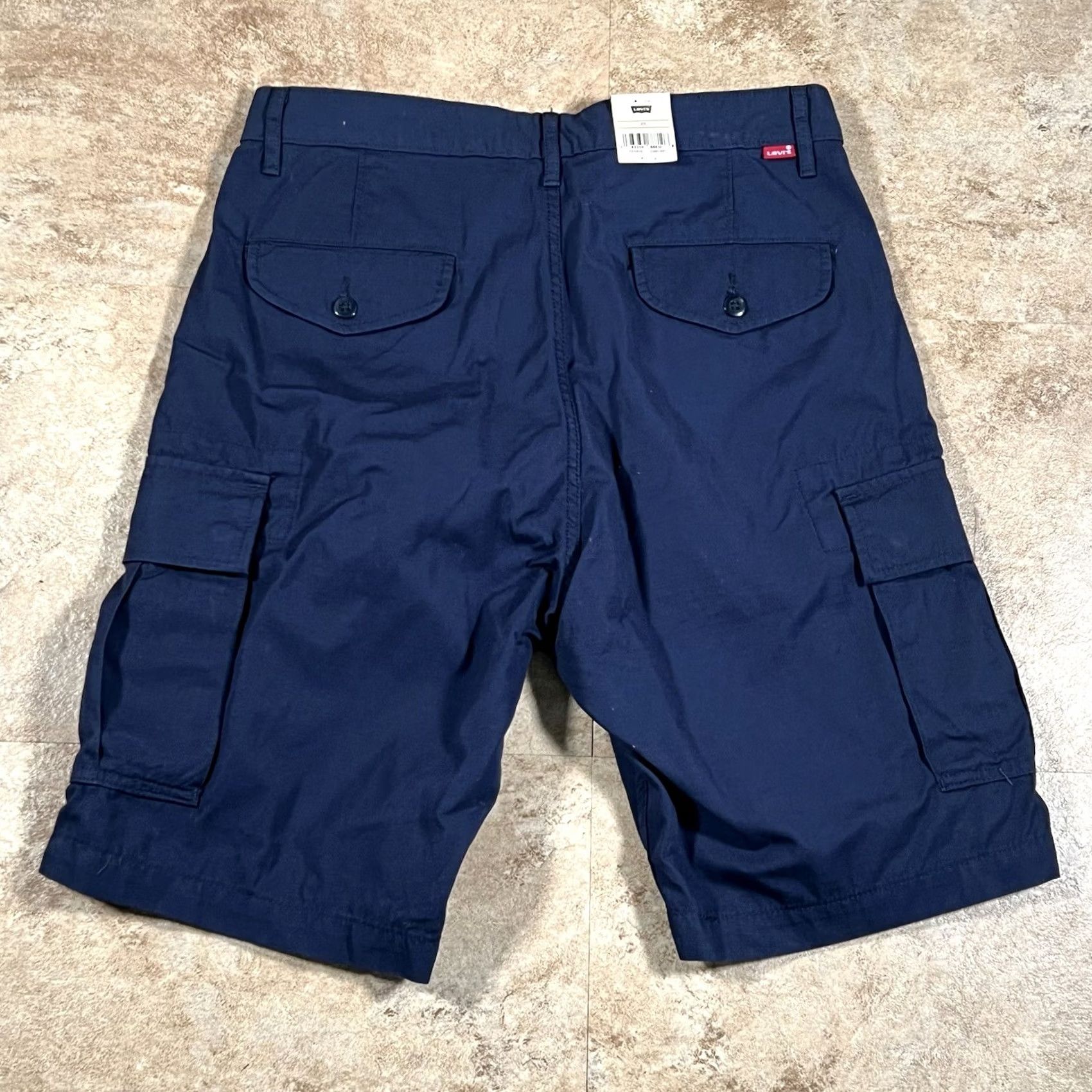 Levi's VINTAGE? No. Levi's Cargo Shorts Mens 29 Blue Cotton Casual & Stylish Shorts (Regular) Mens Boy? Size US 29 - 3 Thumbnail