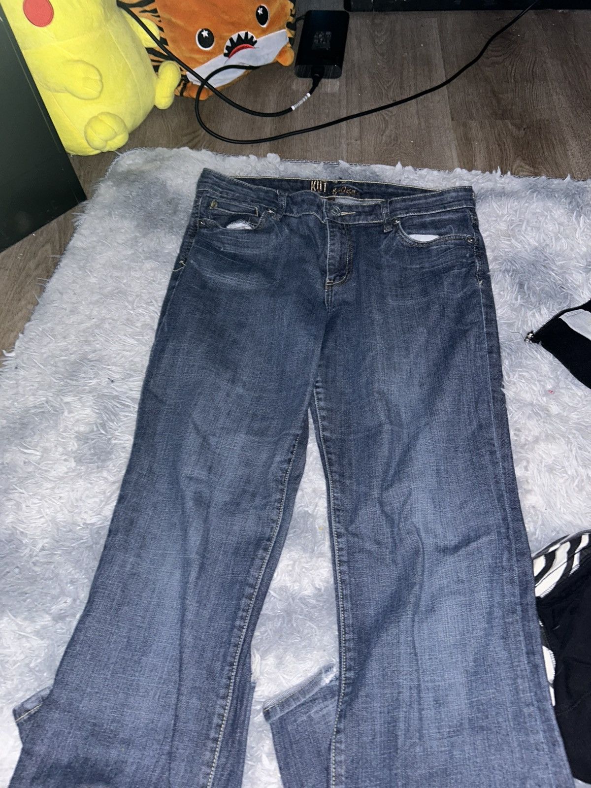 Vintage Y2k mcbling jeans Size 34" / US 12 / IT 48 - 3 Thumbnail