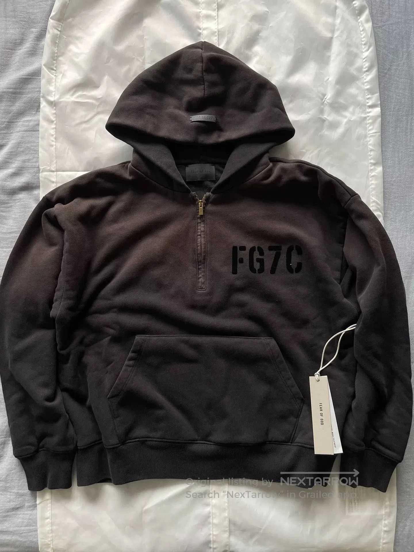 Fear of God Fear of God Vintage Black Hoodie. Size US XS / EU 42 / 0 - 1 Thumbnail