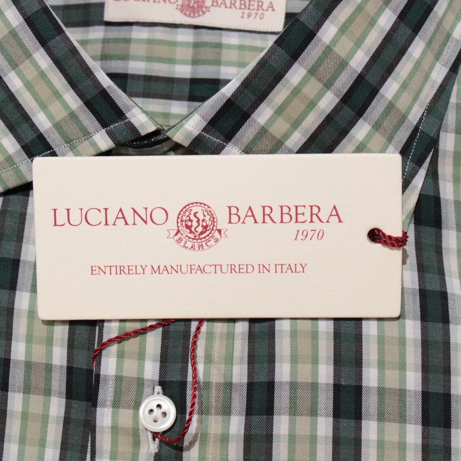 Luciano Barbera Luciano Barbera New with tags Shirt Size L US In Green Size US L / EU 52-54 / 3 - 2 Thumbnail