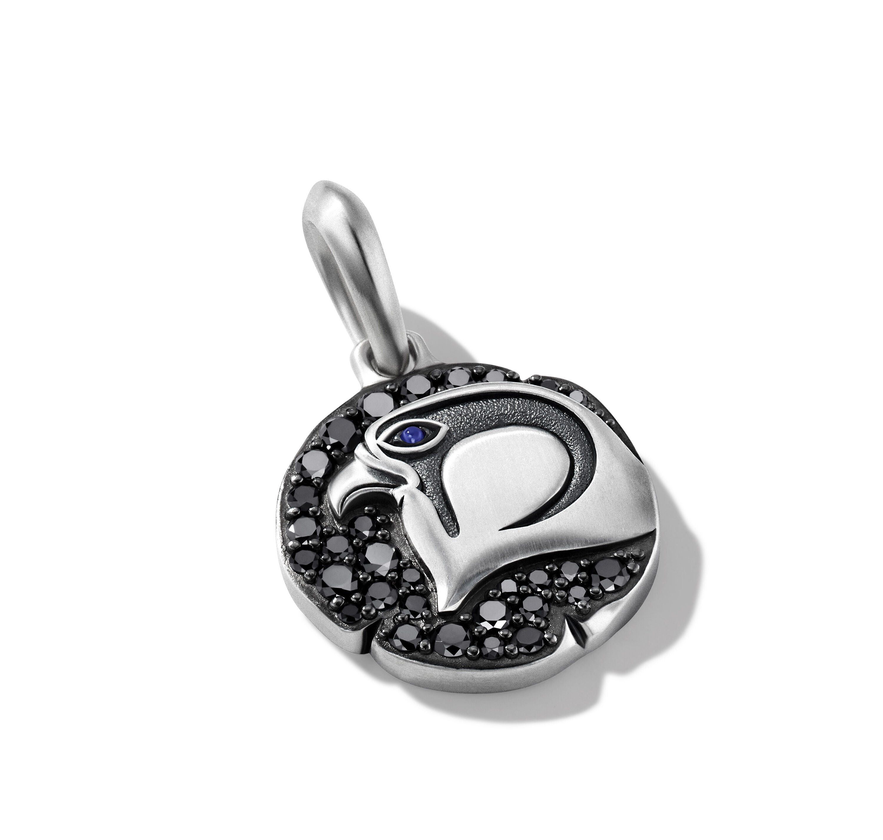 David Yurman o1w1db10526 D25973M /Size 10 /Cairo Falcon Amulet in Silver Size ONE SIZE - 2 Thumbnail