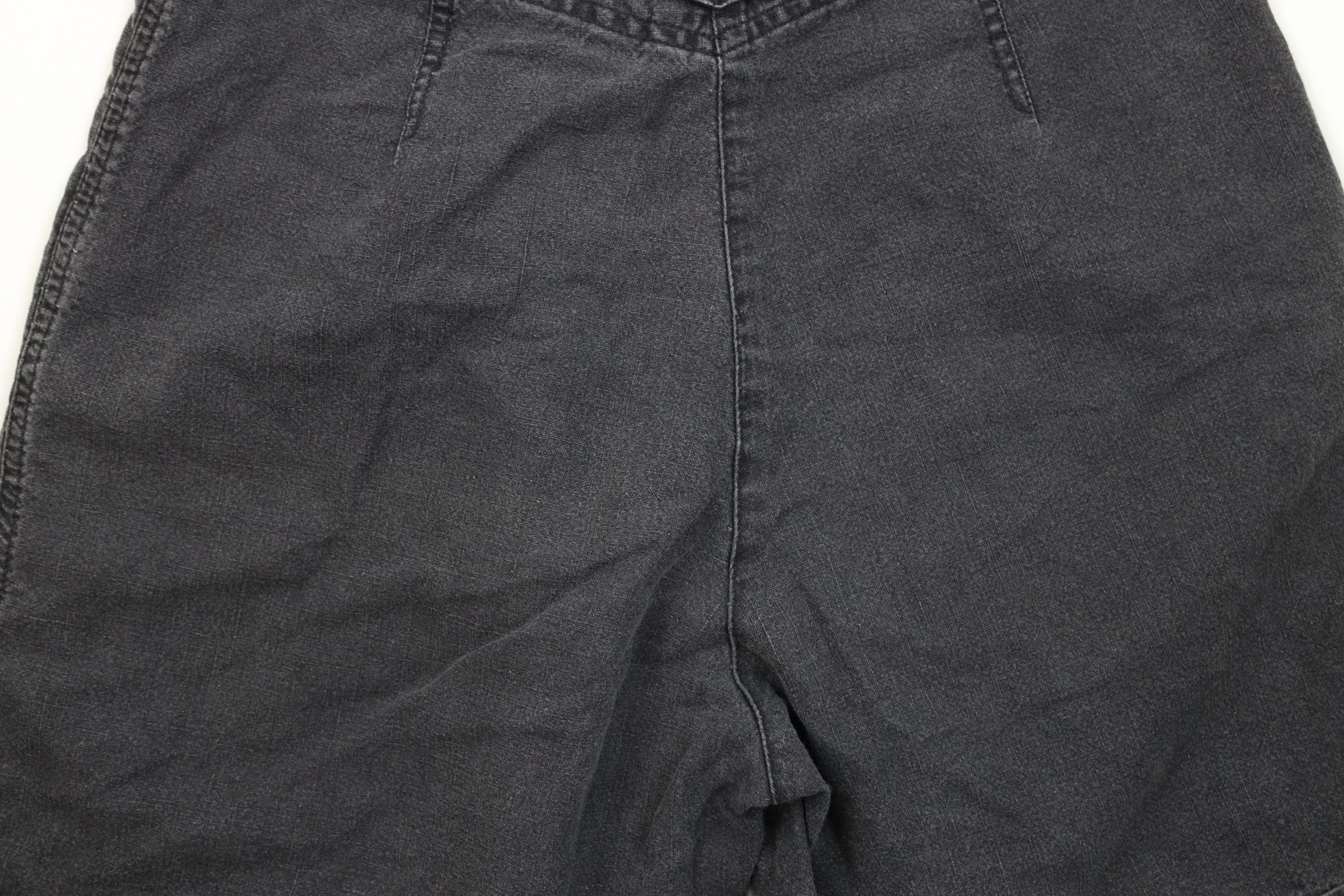 Vintage Vintage 80s 90s Streetwear Cuffed Bermuda Shorts Black Size 30" / US 8 / IT 44 - 12 Thumbnail