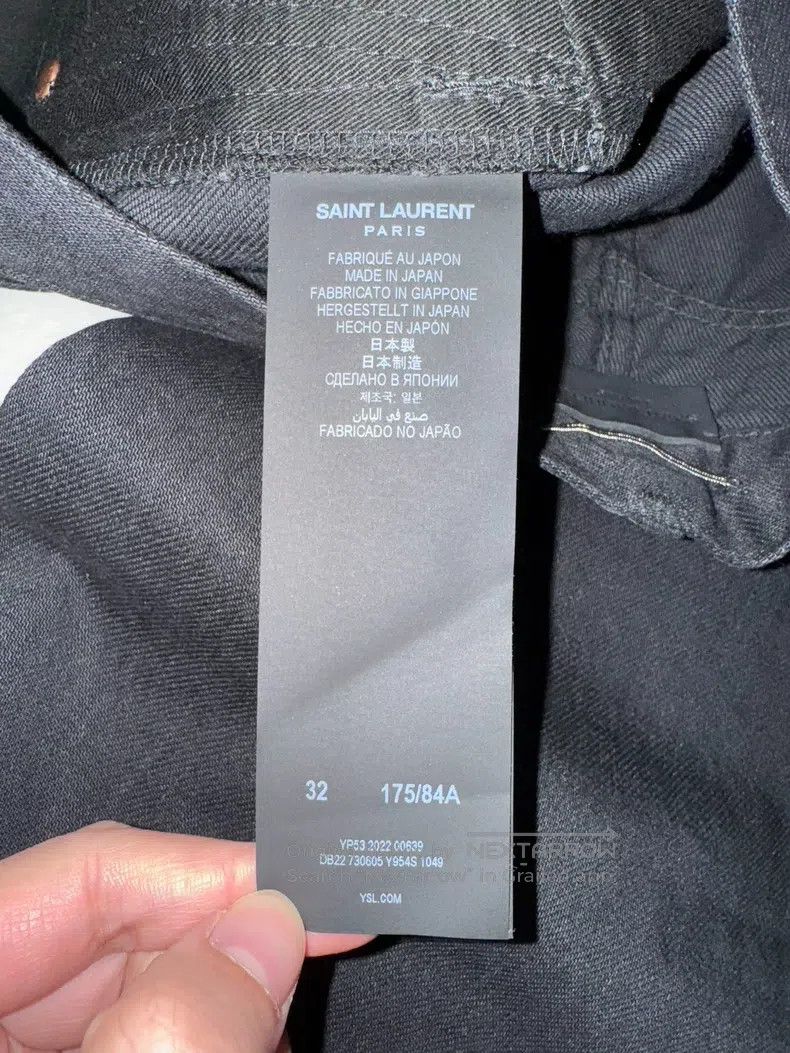Saint Laurent Paris Saint Laurent Paris Flare Denim Jeans Size US 32 / EU 48 - 5 Thumbnail