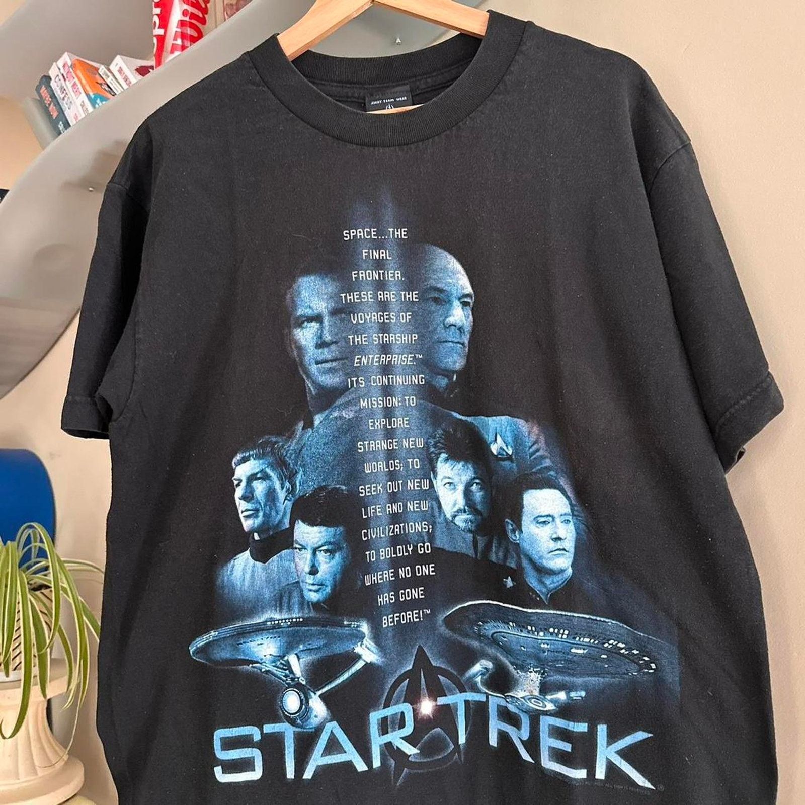Vintage Vintage 1998 Star Trek Shirt Size US L / EU 52-54 / 3 - 2 Thumbnail