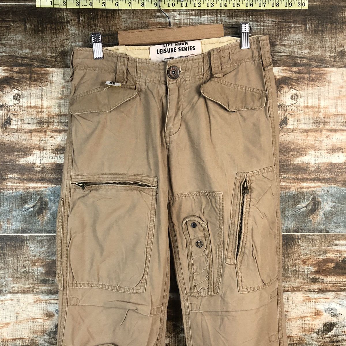 Japanese Brand DLL Lift Adam Utility tactical Cargo Multipocket Pants #C013 Size US 27 - 4 Thumbnail