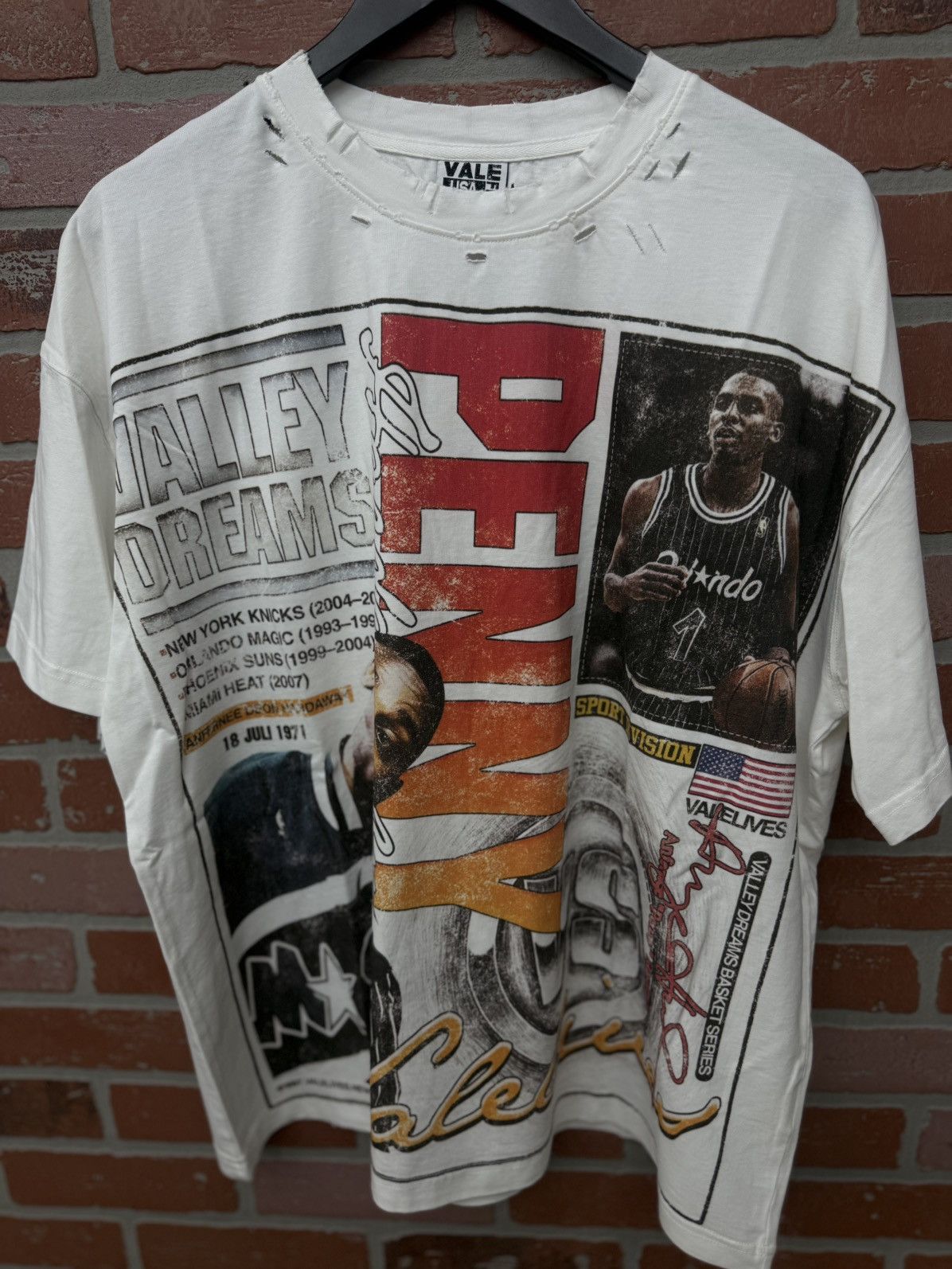 Vale Valley White Summer Tee Men’s Size L (NEW) Size US L / EU 52-54 / 3 - 5 Thumbnail
