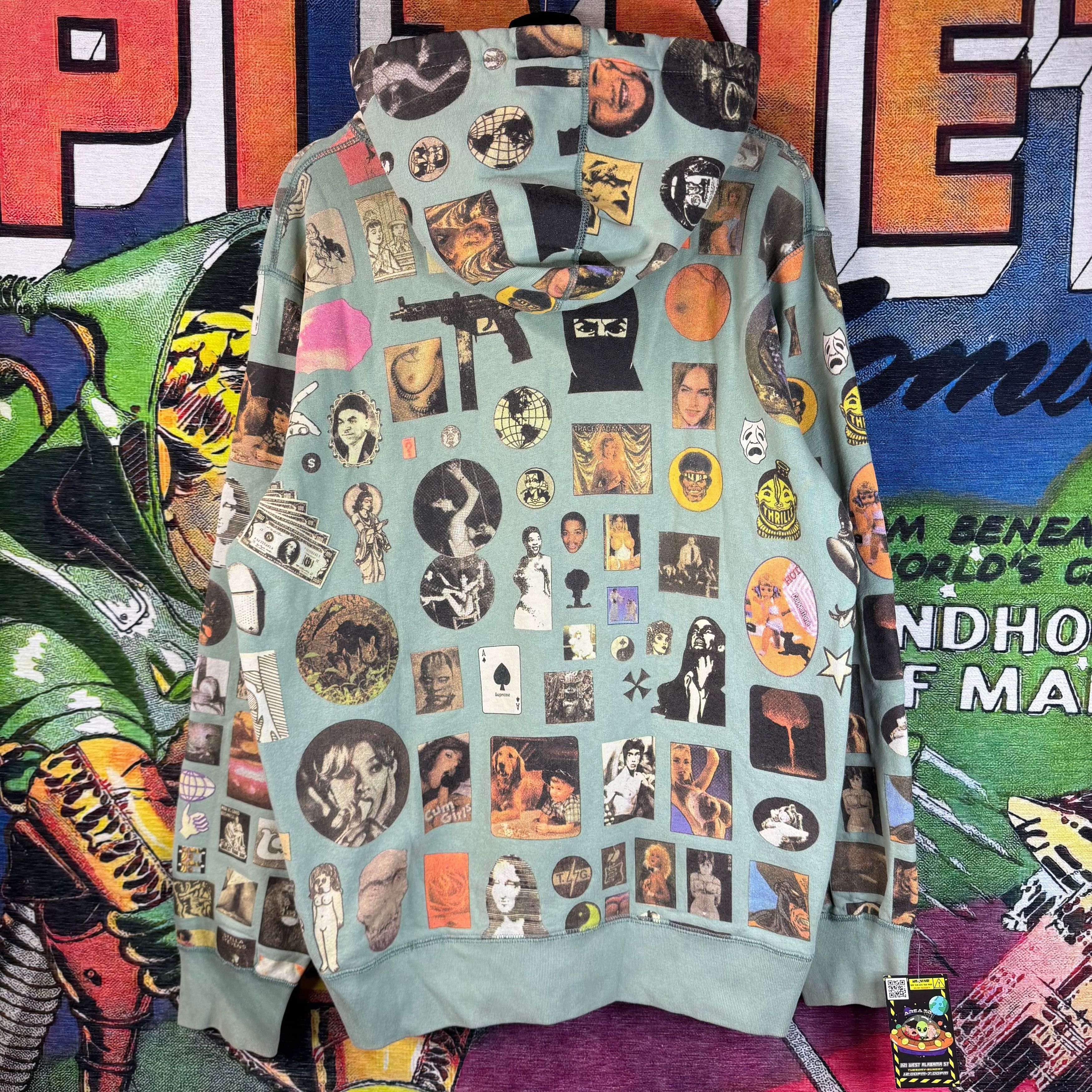 Supreme 2017 Supreme Thrills Hooded Sweatshirt Size Large Size US L / EU 52-54 / 3 - 2 Thumbnail
