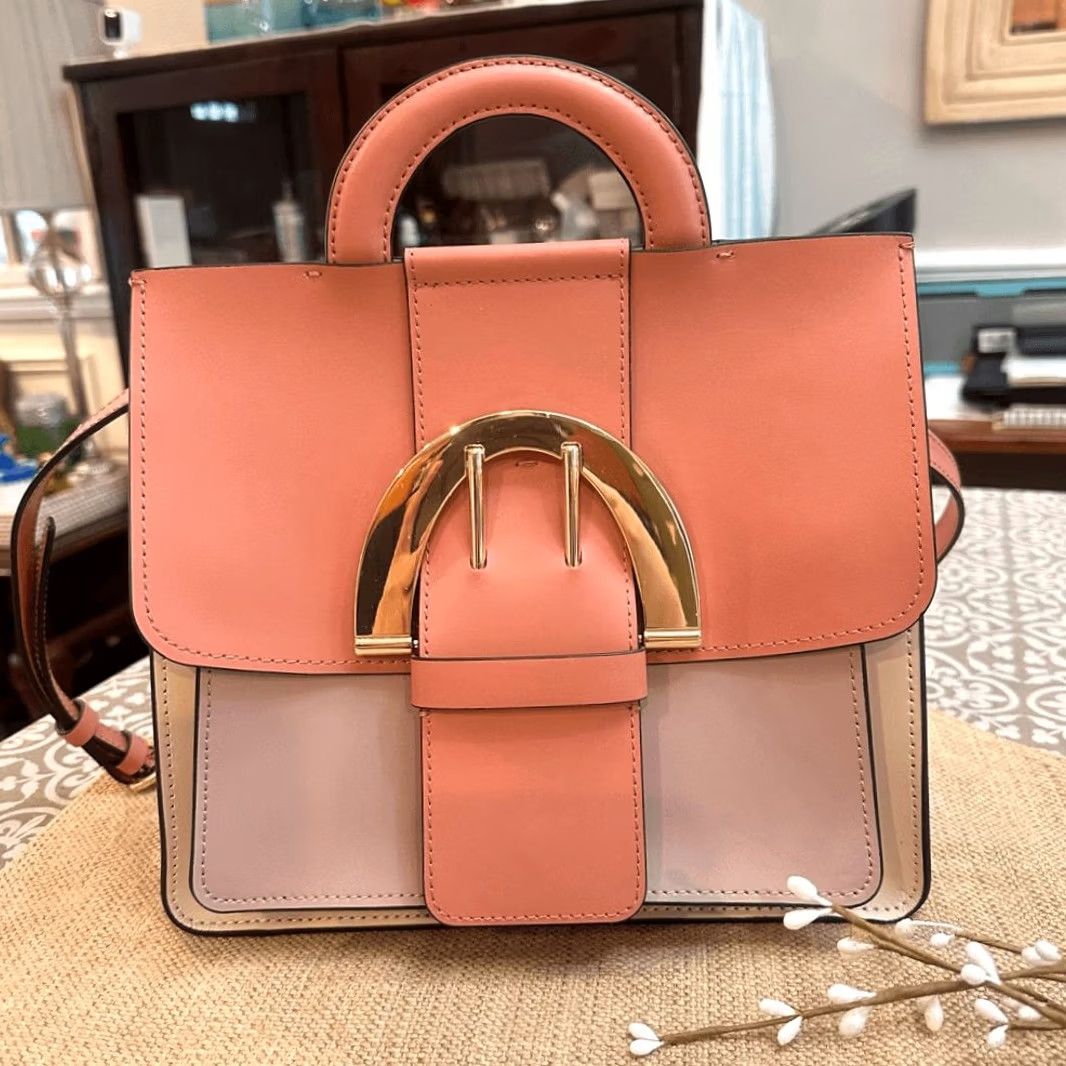 biba leather backpack SYT3L Sylva convertible shoulder bag Copper – CW CW Zac Posen Biba Buckle Backpack