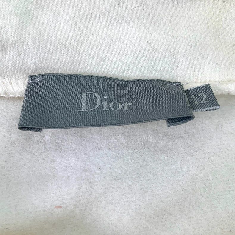 Dior Dior Size 12 Co-branded white pattern printed cotton hooded Size US XXS / EU 40 - 6 Thumbnail