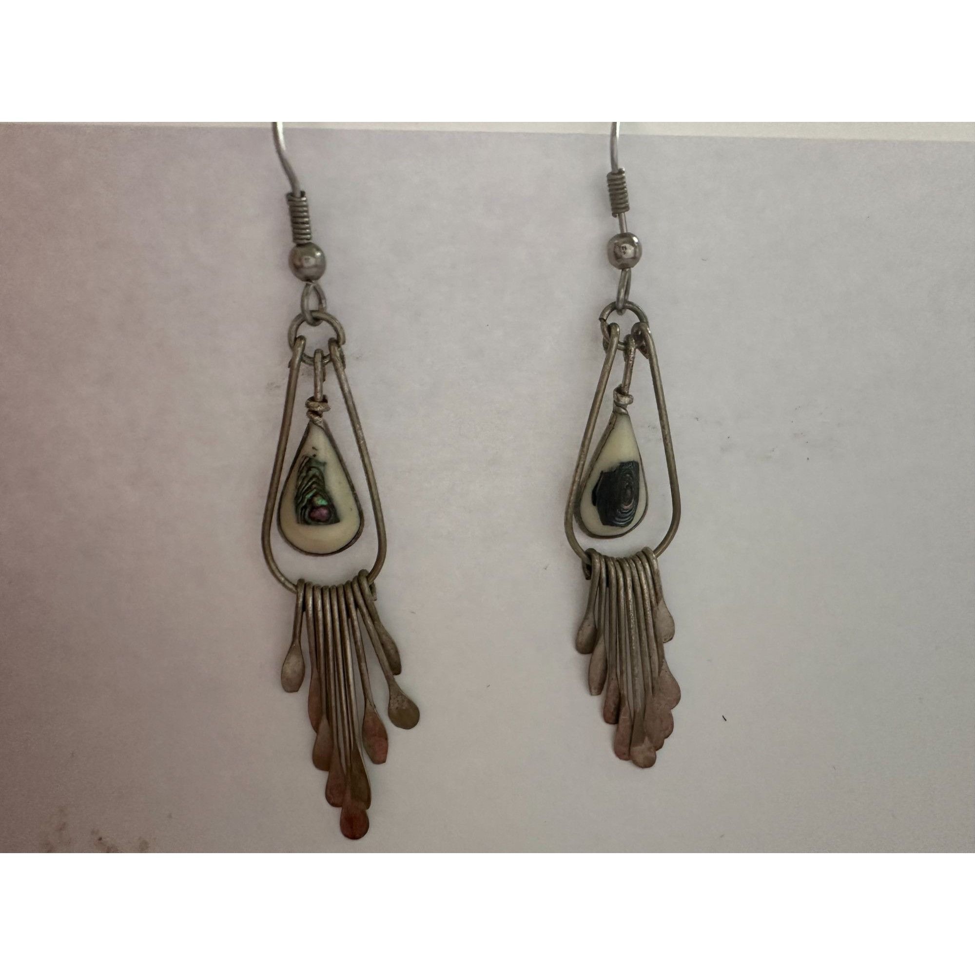 Other Women's Silver Toned Teardrop Dangle Earrings Size ONE SIZE - 12 Thumbnail