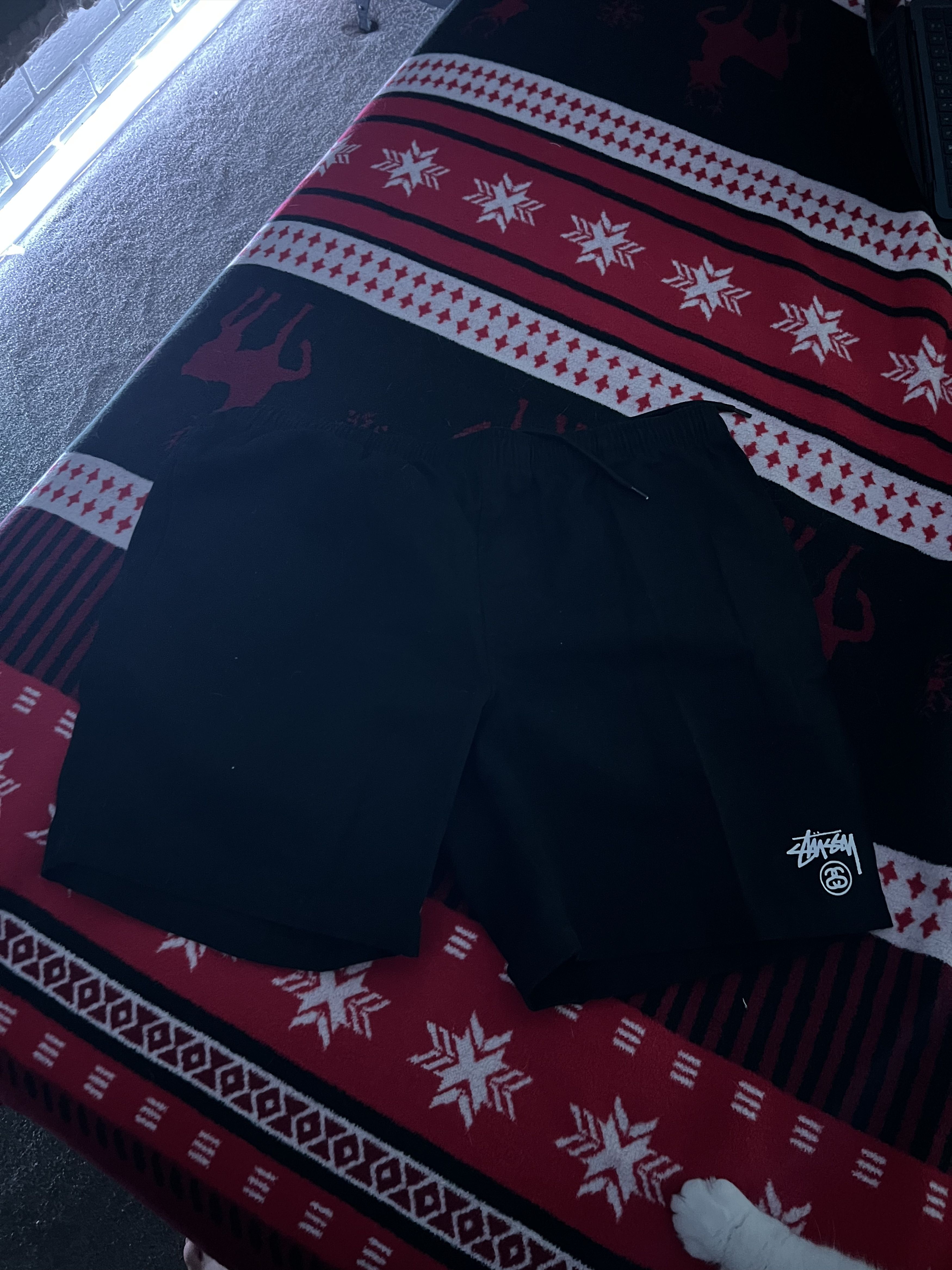 Stussy Stussy Black Board Shorts Size US 32 / EU 48 - 1 Thumbnail