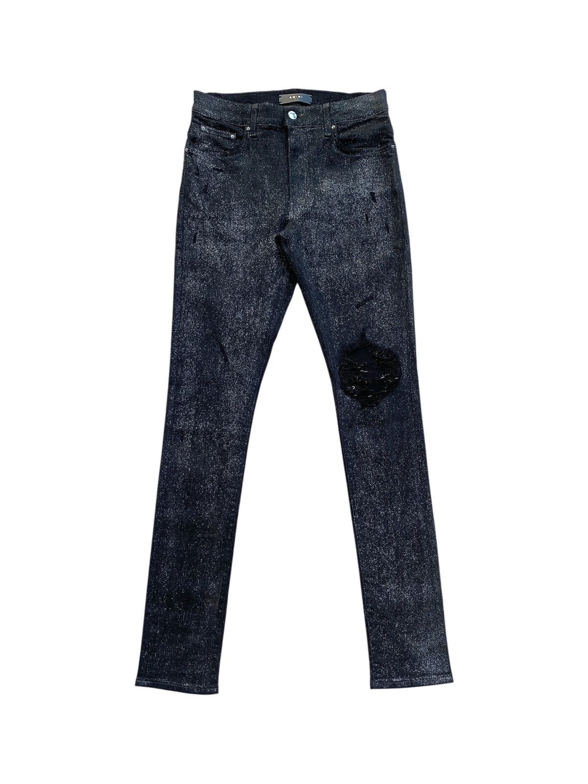 LAST DROP ‼️ Amiri Glitter Broken Jean Black 31