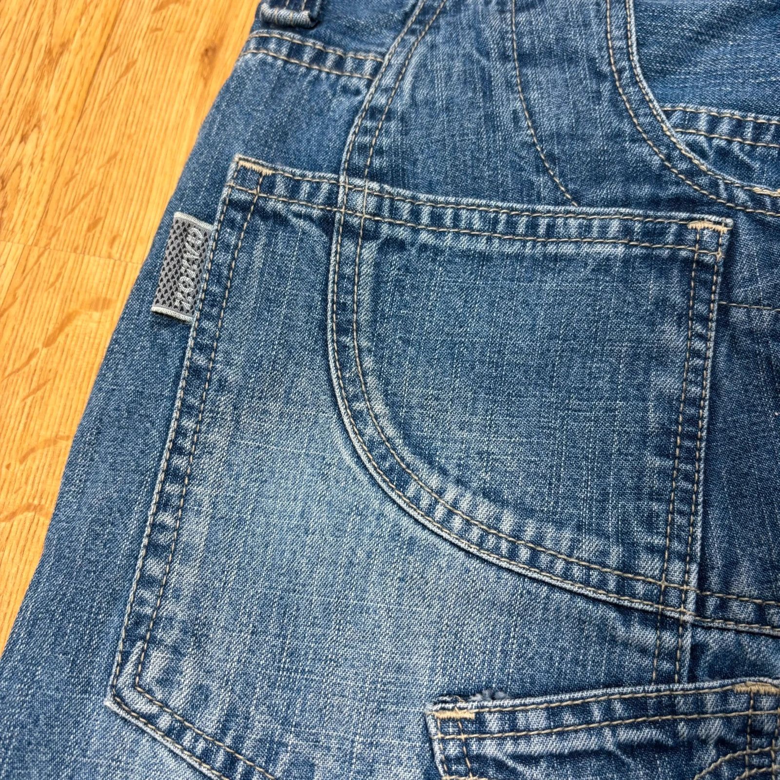 Japanese Brand Gazoz Wide Leg Denim Jeans 28 Size US 28 / EU 44 - 7 Thumbnail