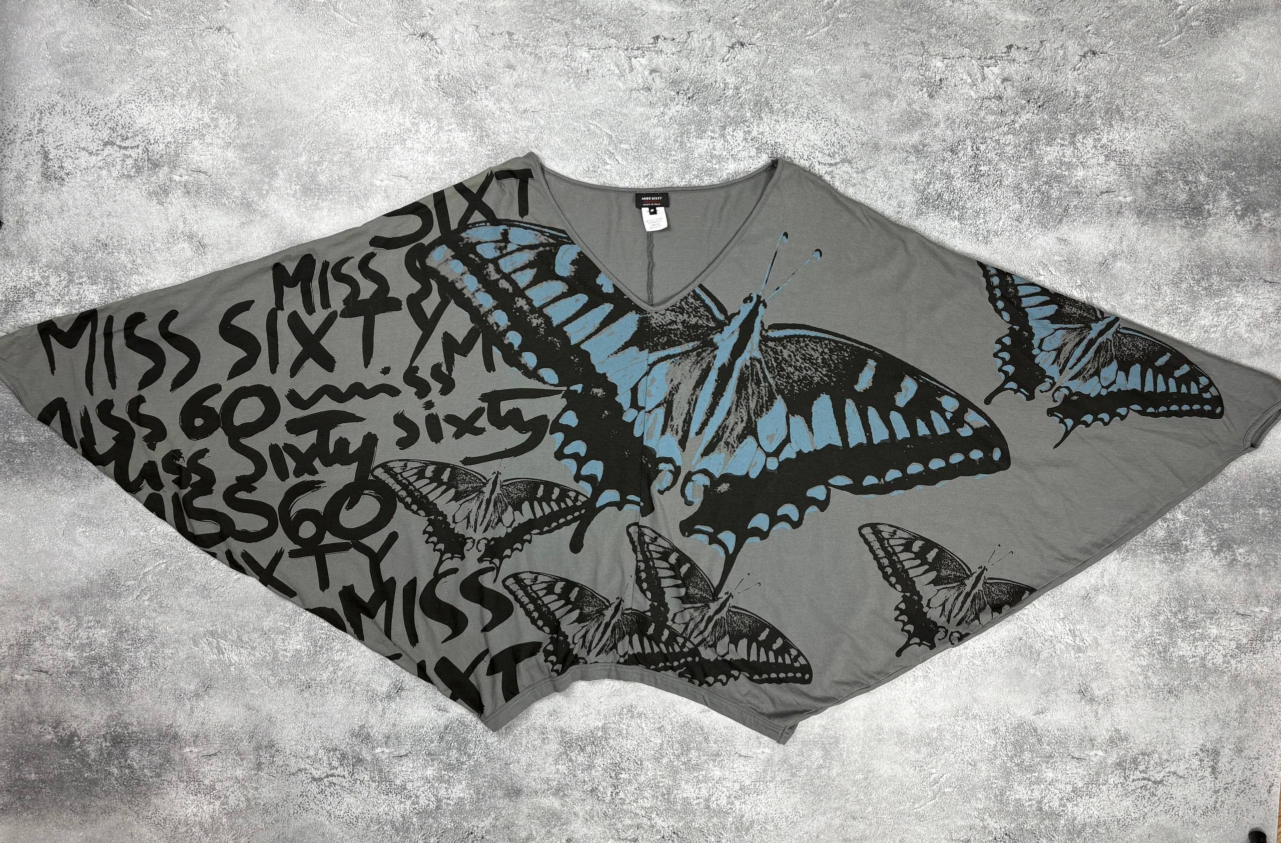 Miss Sixty Miss Sixty Rare Vintage Y2k Butterfly Boho Festival Batwing Size M / US 6-8 / IT 42-44 - 1 Thumbnail