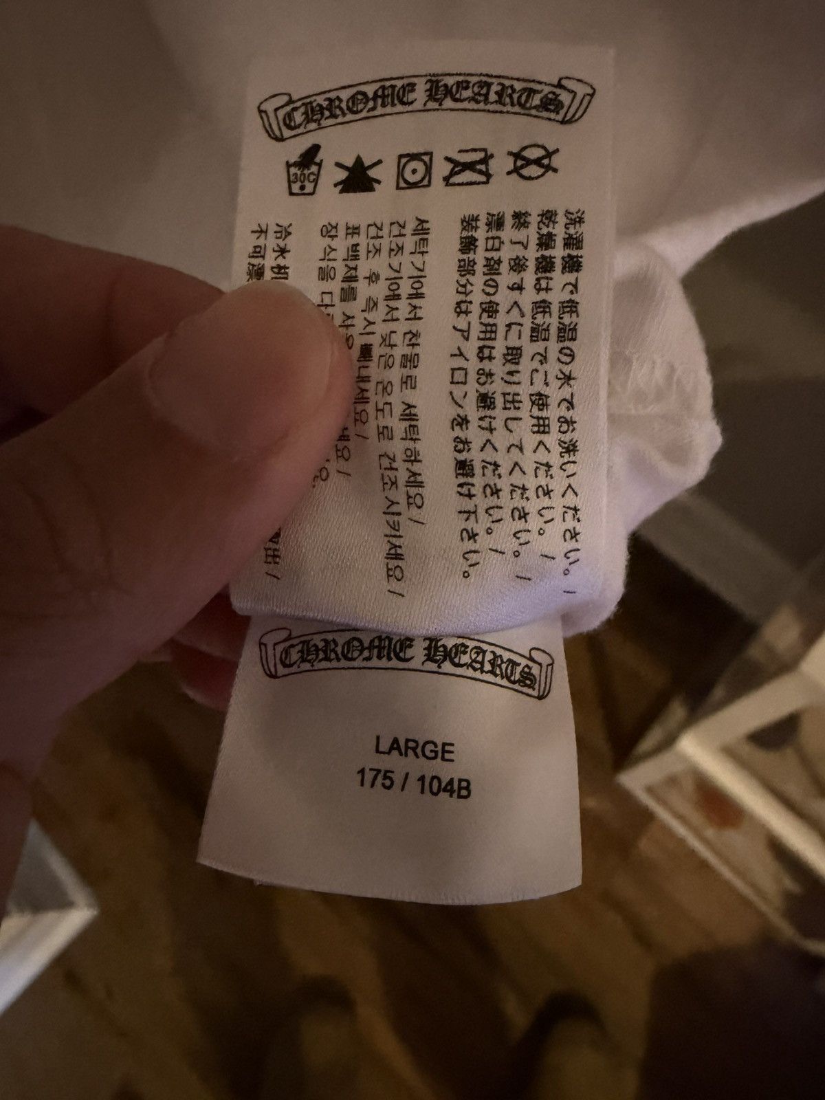 Chrome Hearts Chrome Hearts Marina Abramovic tee Size US L / EU 52-54 / 3 - 5 Thumbnail