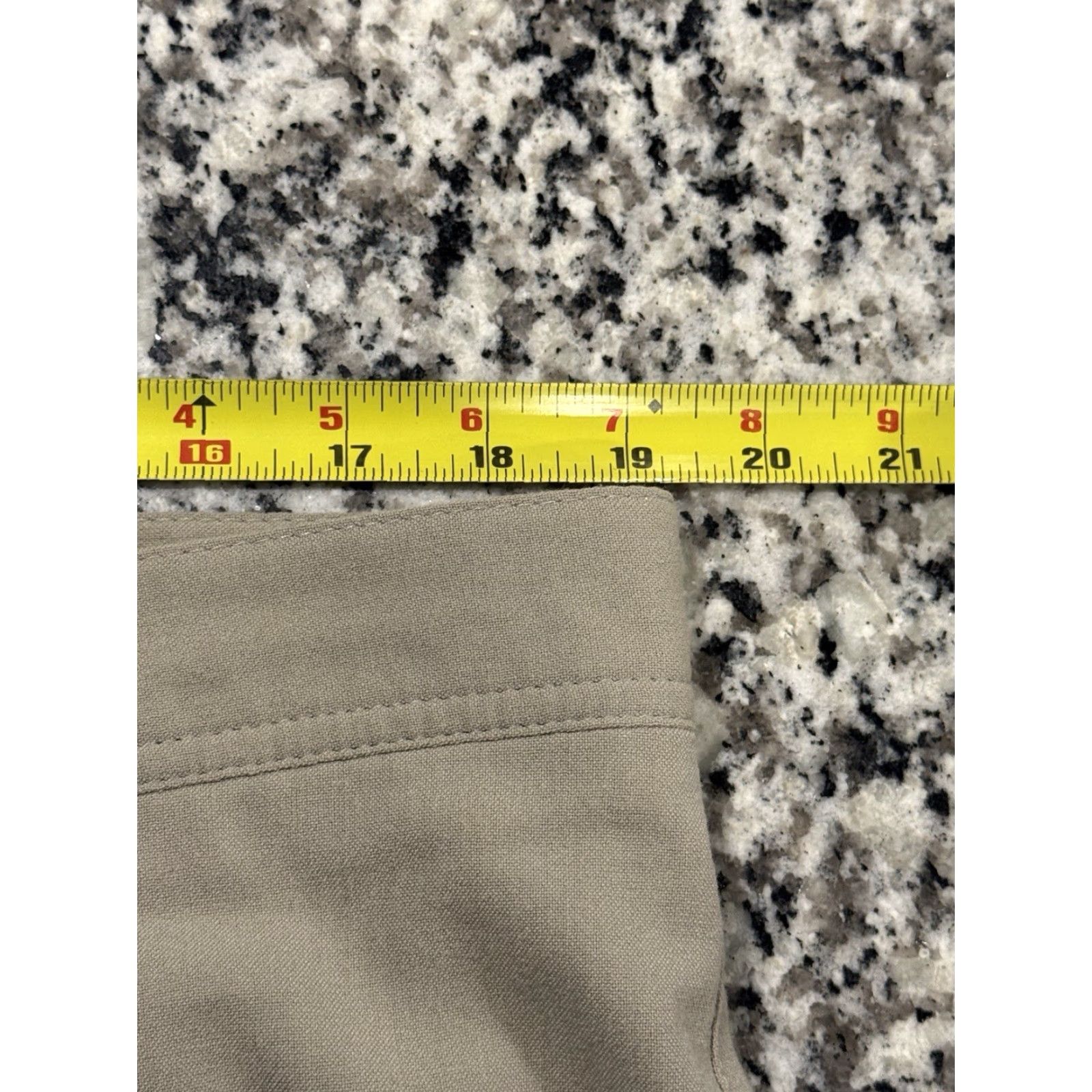 Vintage Alberto Dress Pants Mens 38 X 32 Khaki Ceramica Modern Fit Flat Front Straight Size US 38 / EU 54 - 2 Thumbnail