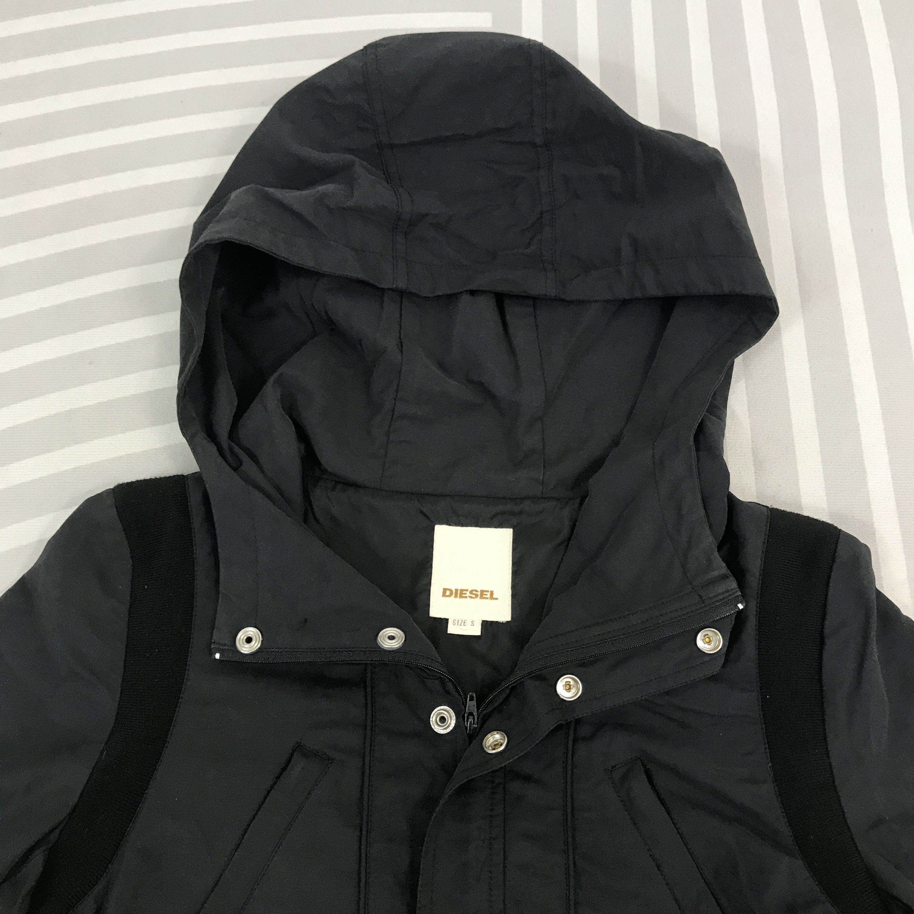 Diesel × Vintage Vintage Diesel hoodie woman design Jacket Size S / US 4 / IT 40 - 8 Thumbnail