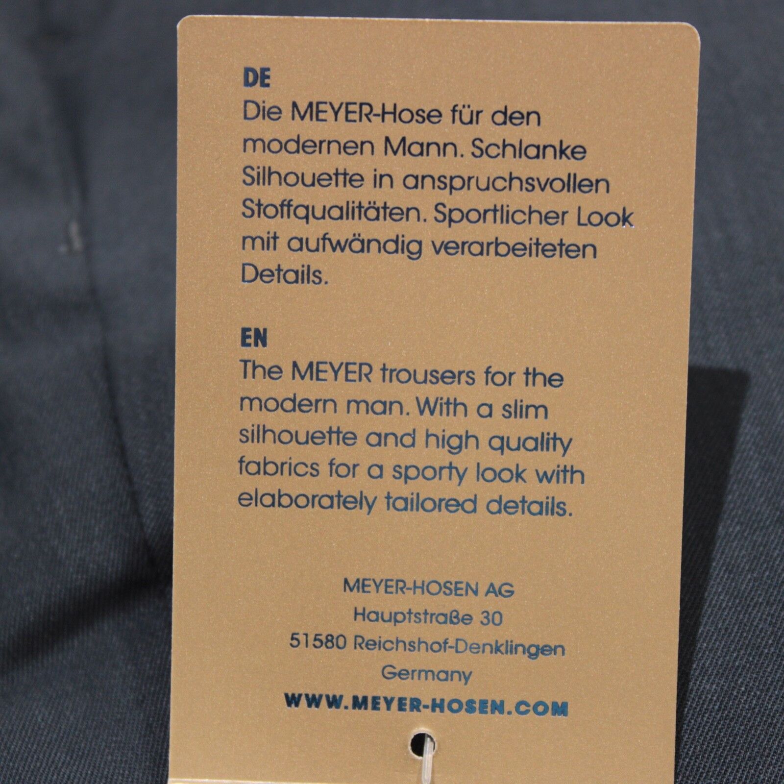 Other Meyer New with tags Dress Pants Size 38 US In Blue Size US 38 / EU 54 - 6 Thumbnail
