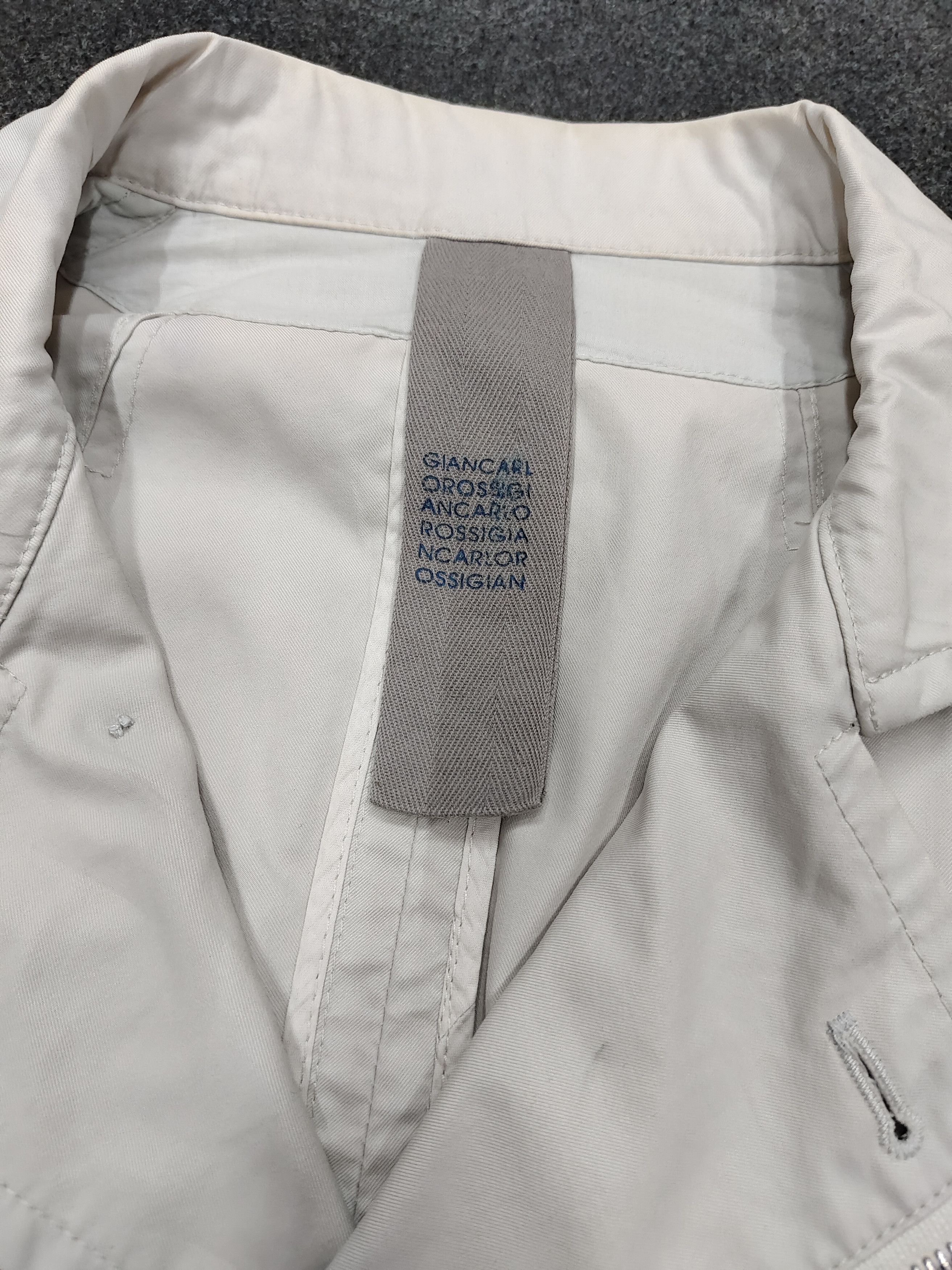 GIAN CARLO ROSSI Gian Carlo Rossi🇮🇹 Asymmetric Minimal Zip Utility Jacket Size US M / EU 48-50 / 2 - 6 Thumbnail
