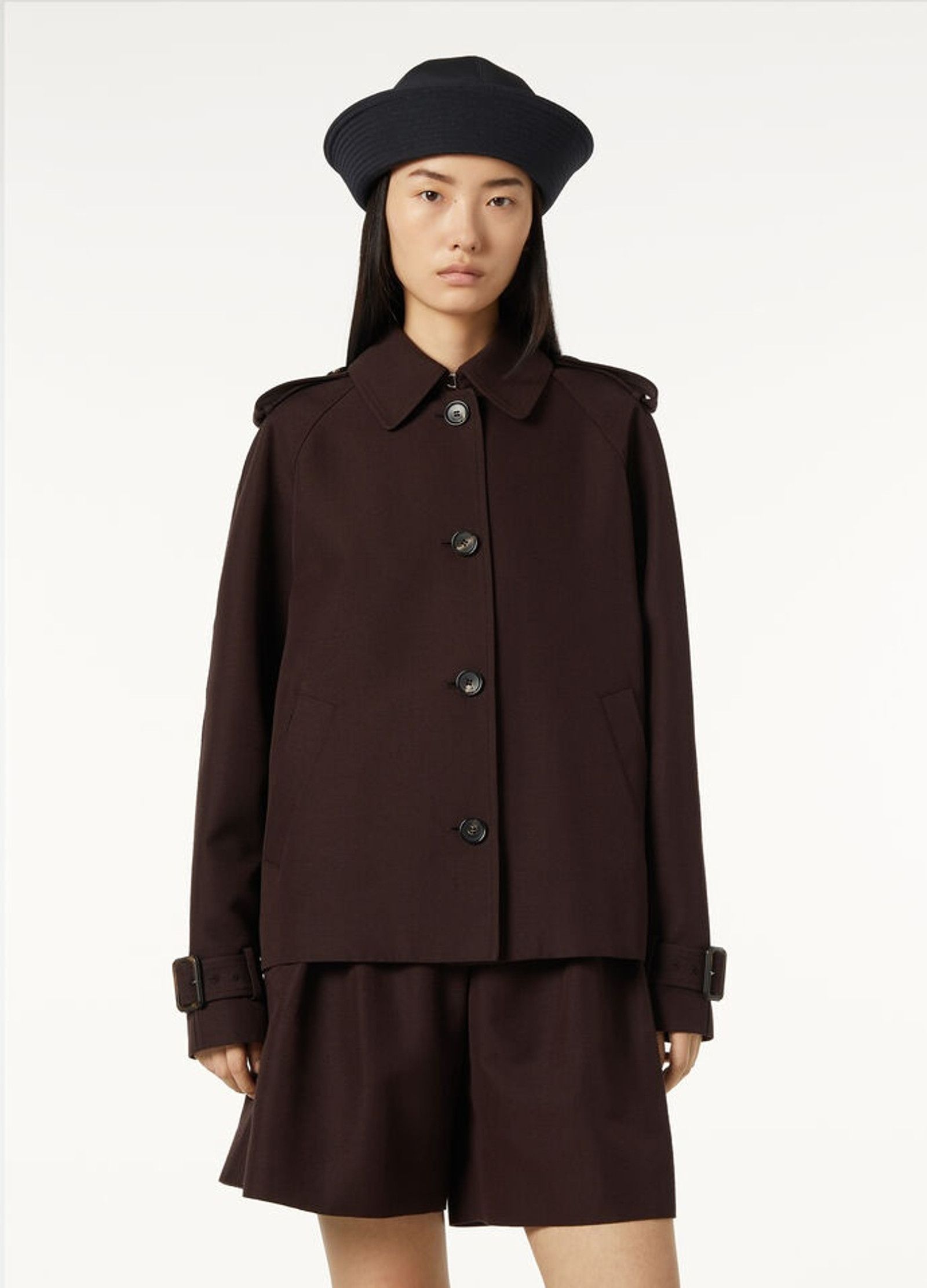 Loro Piana o1srvl11e0526 FAP0463 Dave Blouson Jacket in Dark Brown Size M / US 6-8 / IT 42-44 - 4 Thumbnail