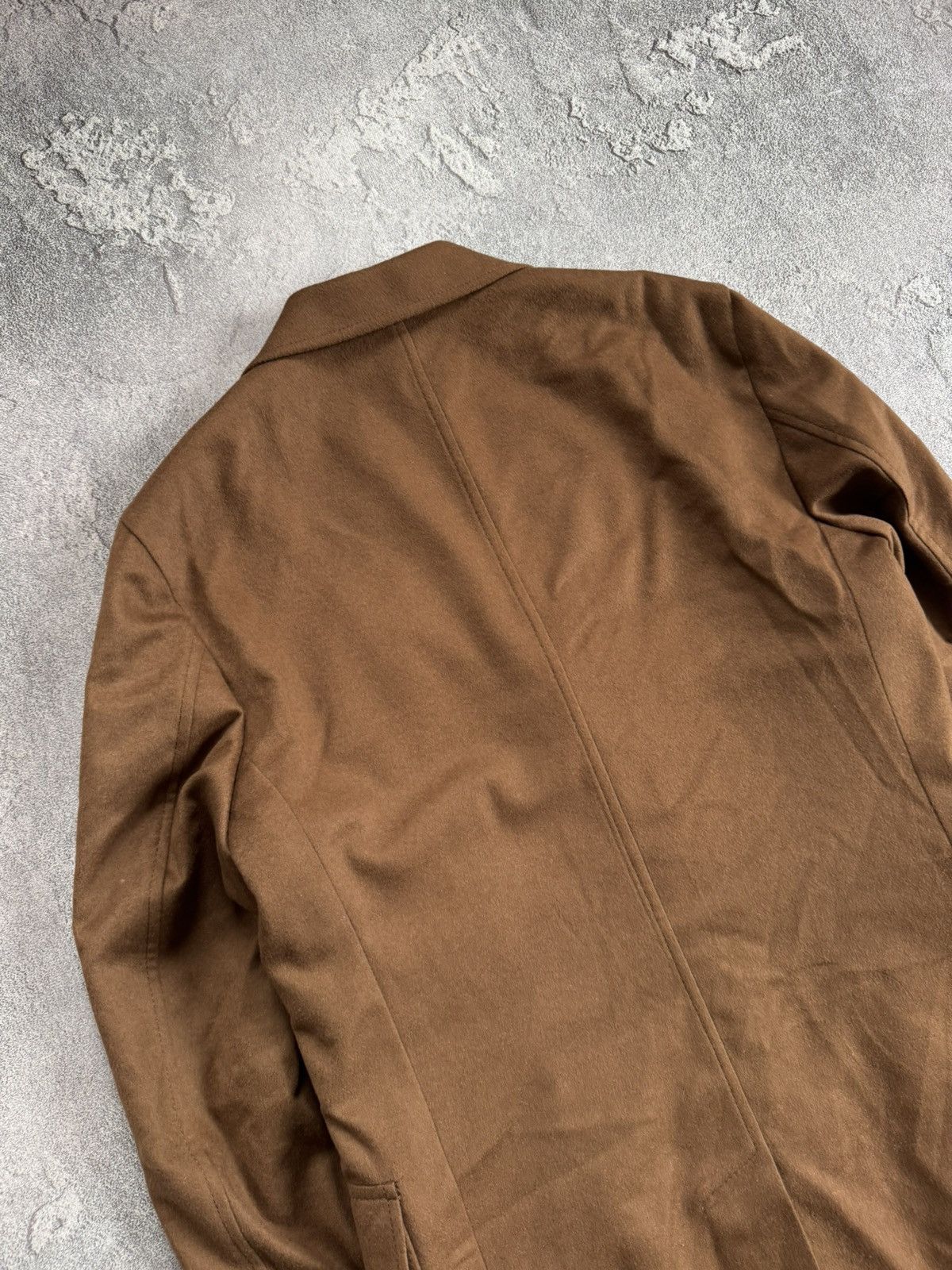 Designer × Massimo Dutti Massimo Dutti EUR48/USA38 brown coat wool long jacket blazer Size M / US 6-8 / IT 42-44 - 20 Thumbnail