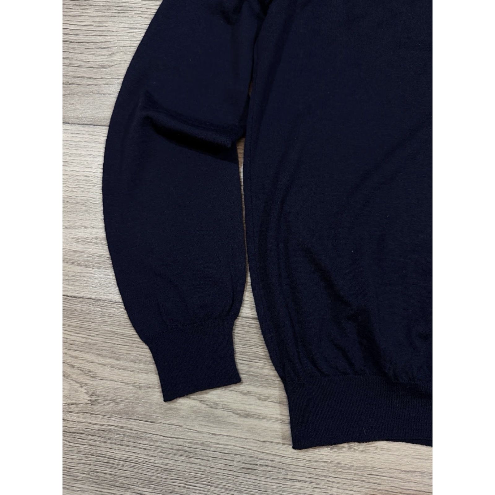 Vintage Maurizio Baldassari Wool Sweater Navy Crew Neck Mens Size S Size US S / EU 44-46 / 1 - 5 Thumbnail