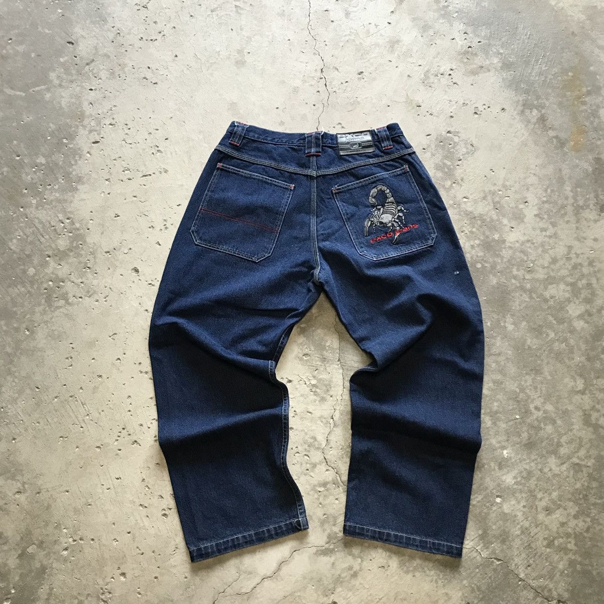 Vintage Crazy Vintage Y2K Baggy JNCO Style Exco Jeans | Grailed