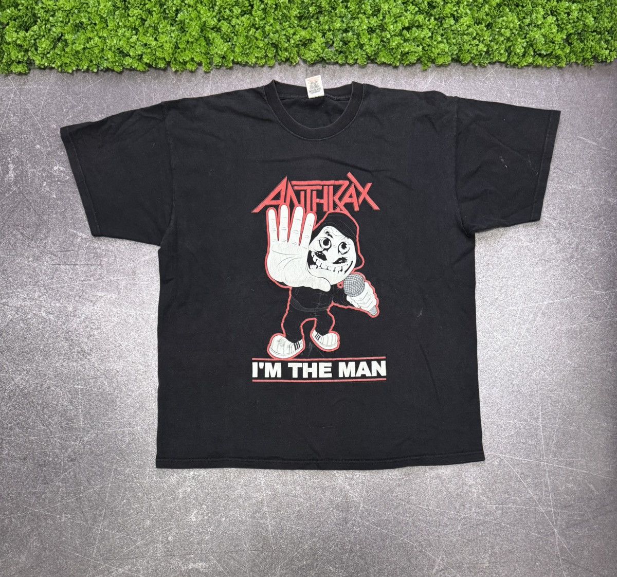 Band Tees Vintage 2000s Rock Band Anthrax i'm the man Y2k shirt Size US XXL / EU 58 / 5 - 1 Thumbnail