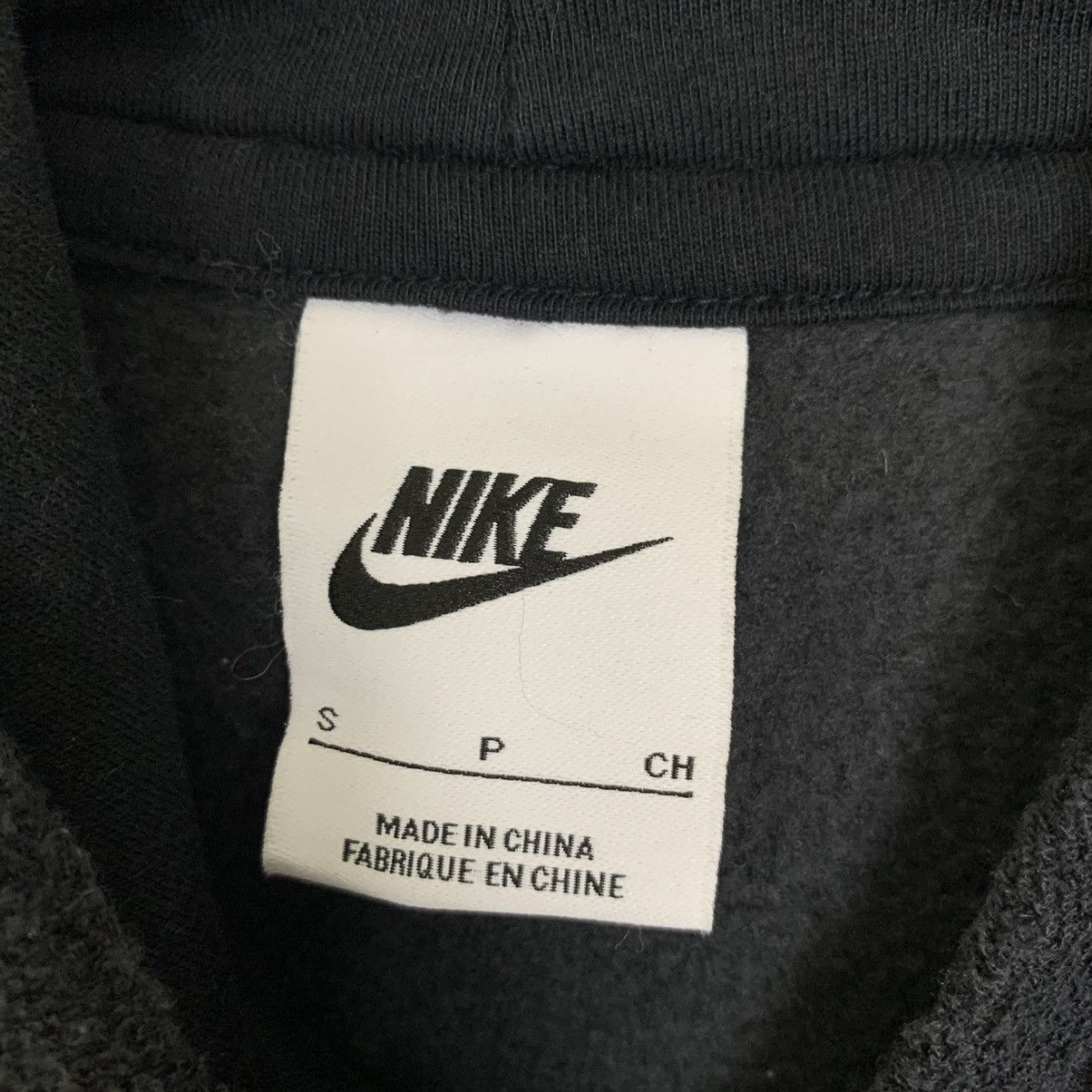 Nike × Vintage Nike Hoodie Nike Pullover Colour Black Sportwear Size US S / EU 44-46 / 1 - 10 Thumbnail