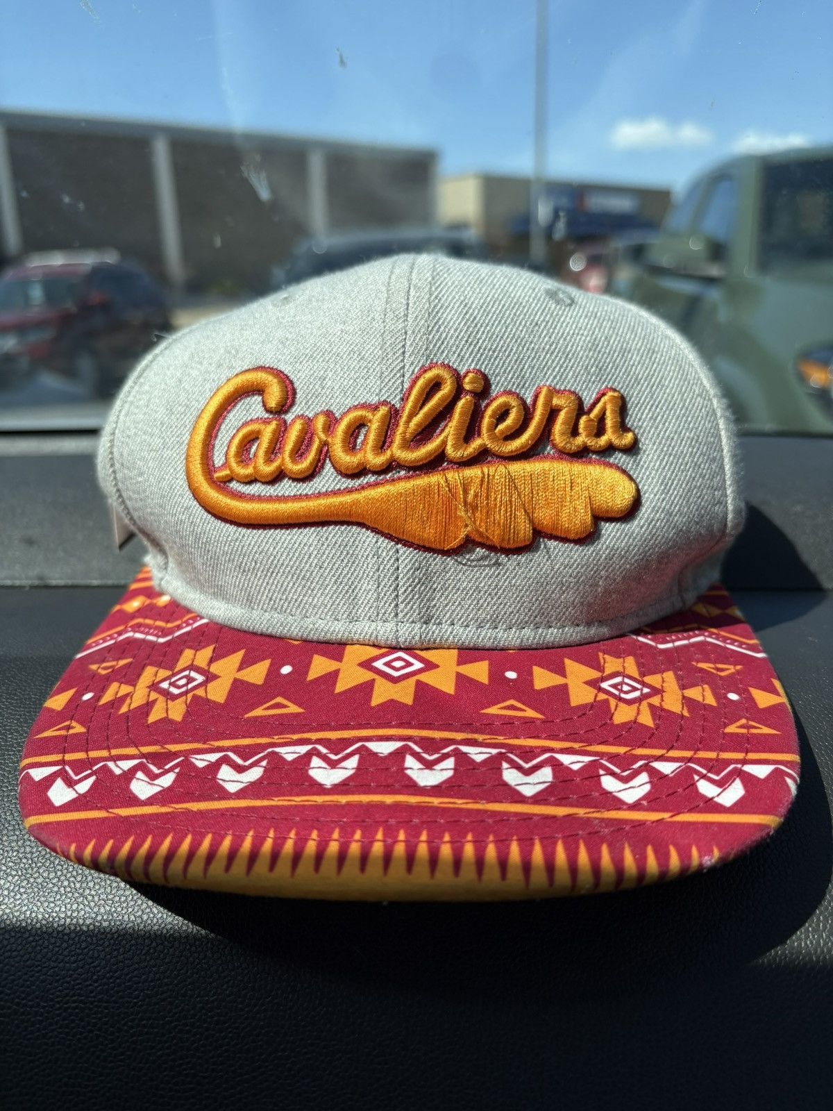 New Era Cleveland Cavaliers Vintage New Era Snapback Hat Size ONE SIZE - 8 Thumbnail