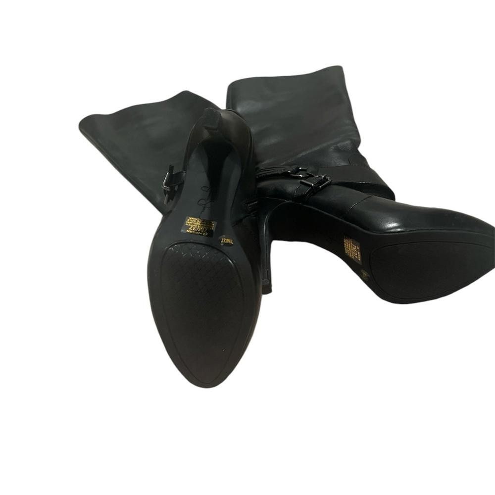 Designer Womens Jessica Simpson Avern Knee-High Boot - Black size 7M Size US 7 / IT 37 - 5 Thumbnail