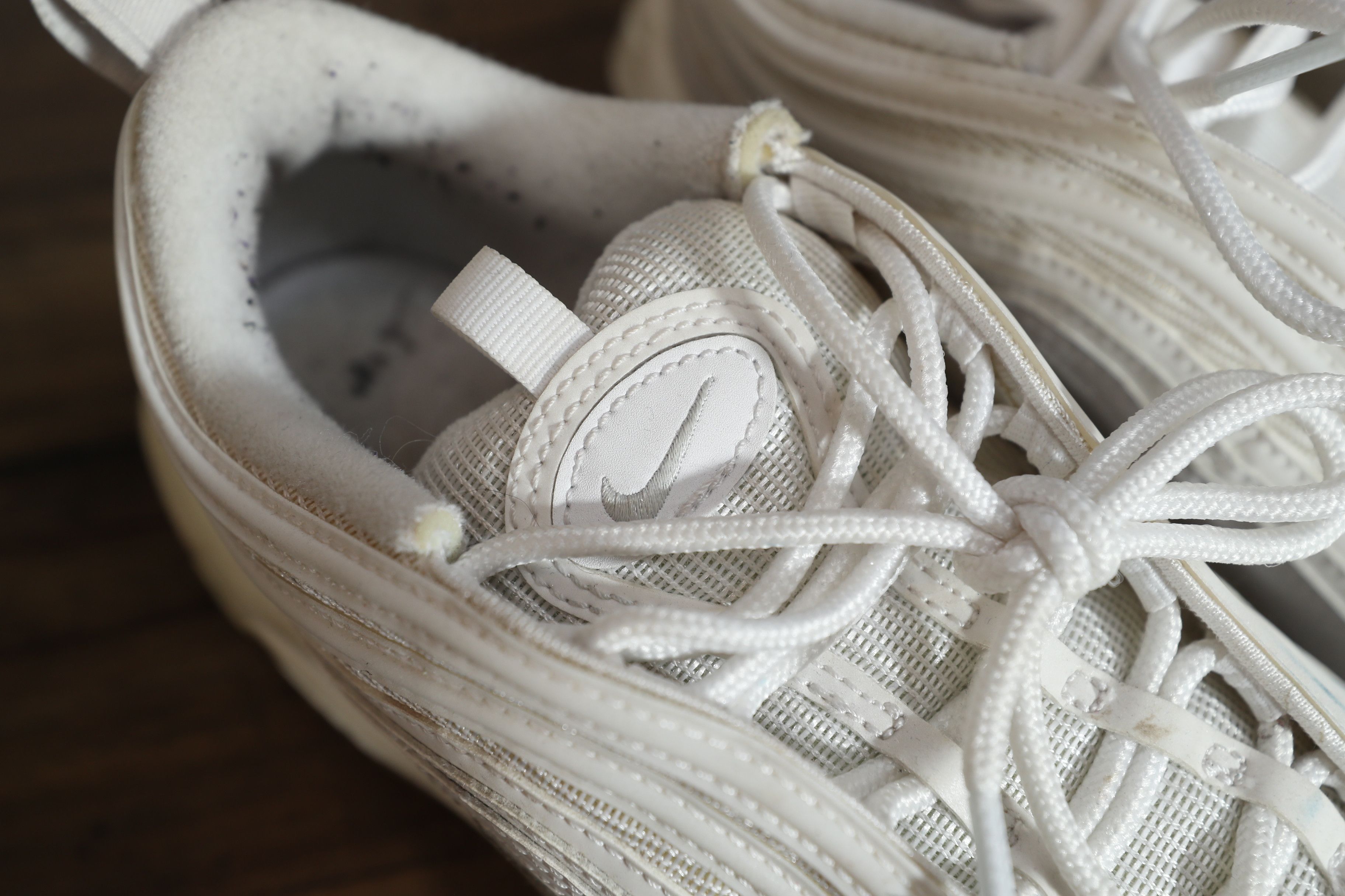 Nike Nike Air Max 97 White Pure Platinum (9.5) Size US 9.5 / IT 39.5 - 8 Thumbnail