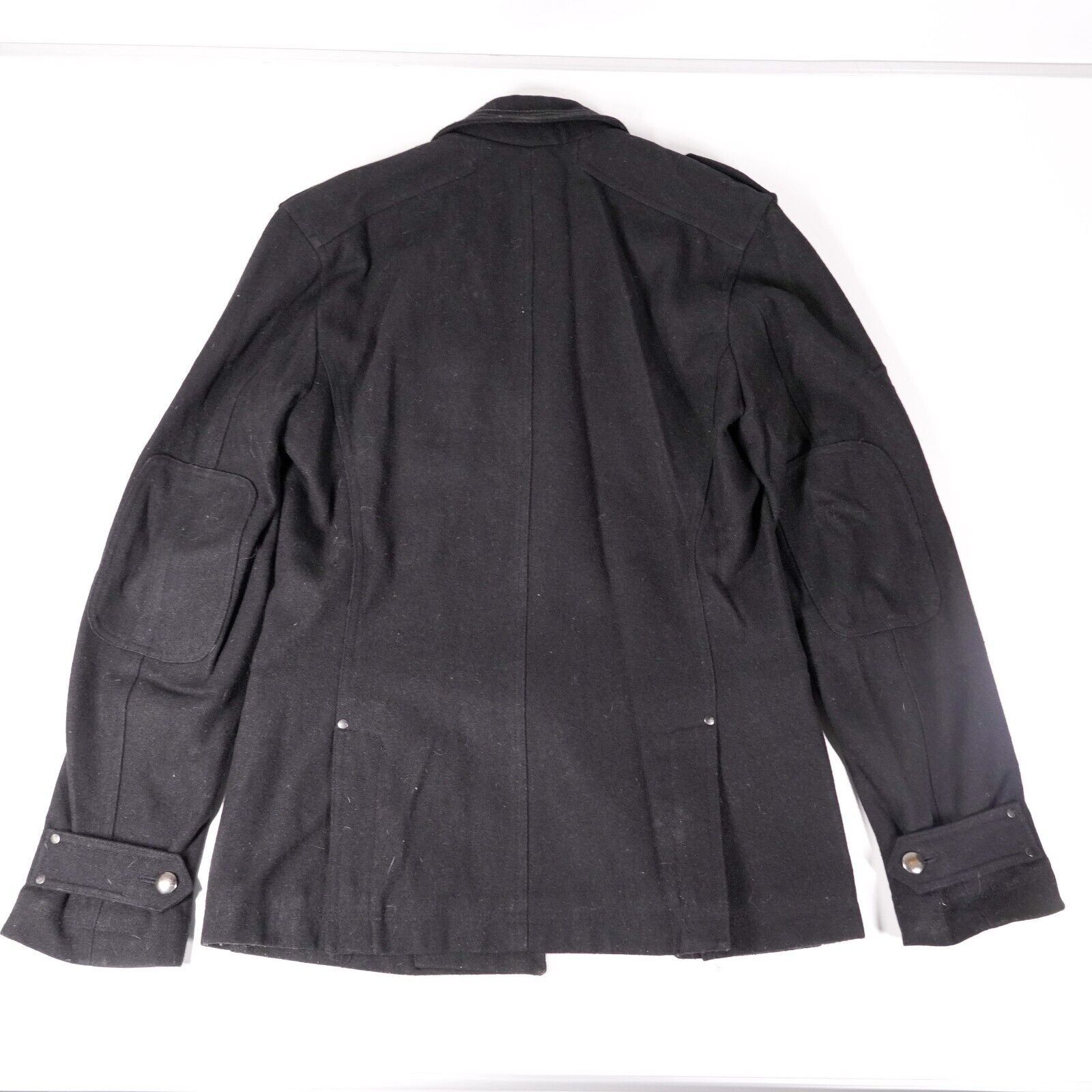 Other Heritage 1981 Button Up Pea Coat Winter Jacket Small Black Size S / US 4 / IT 40 - 8 Thumbnail