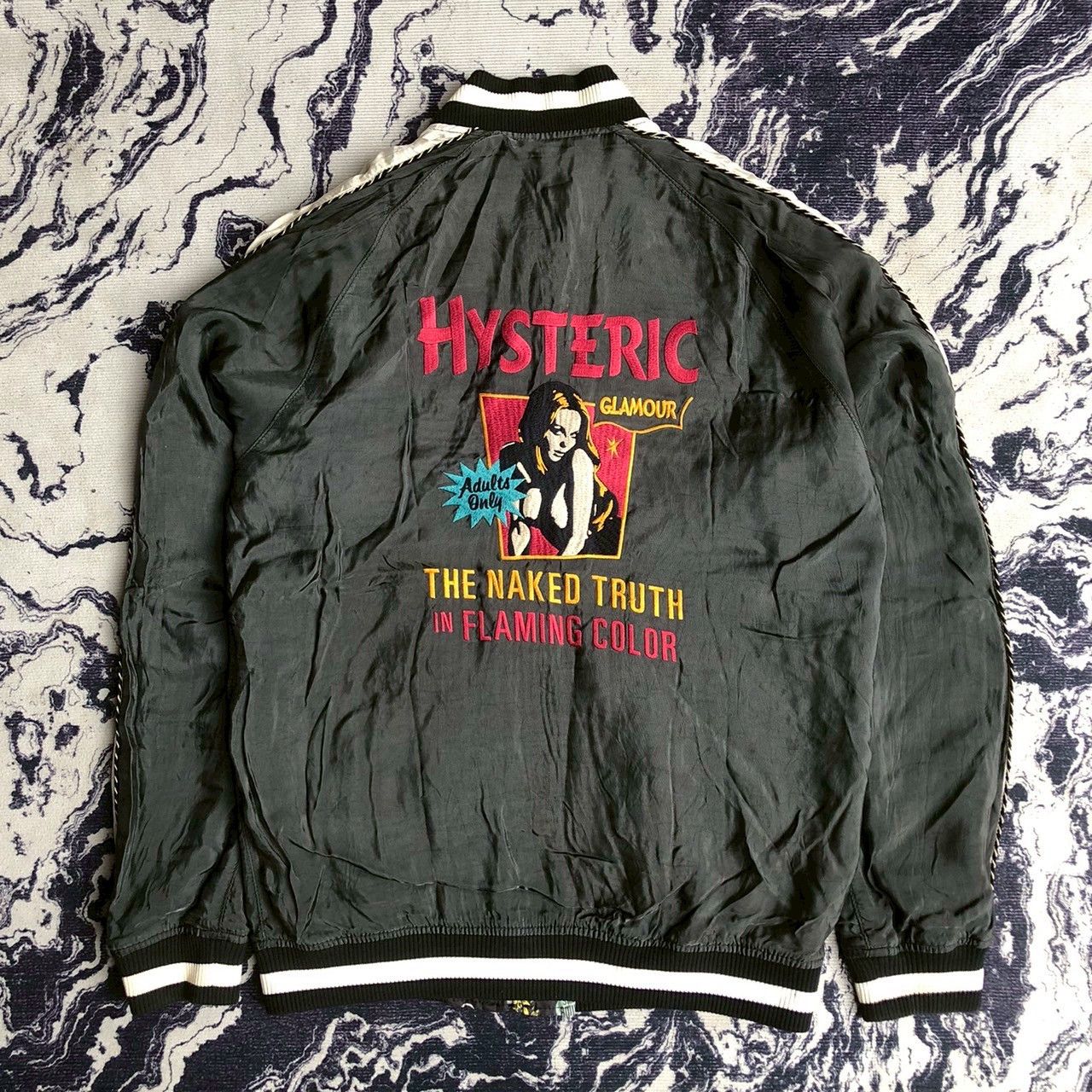Hysteric Glamour Vintage Y2K Hysteric Glamour Reversible Graphic Bomber Size US M / EU 48-50 / 2 - 1 Thumbnail