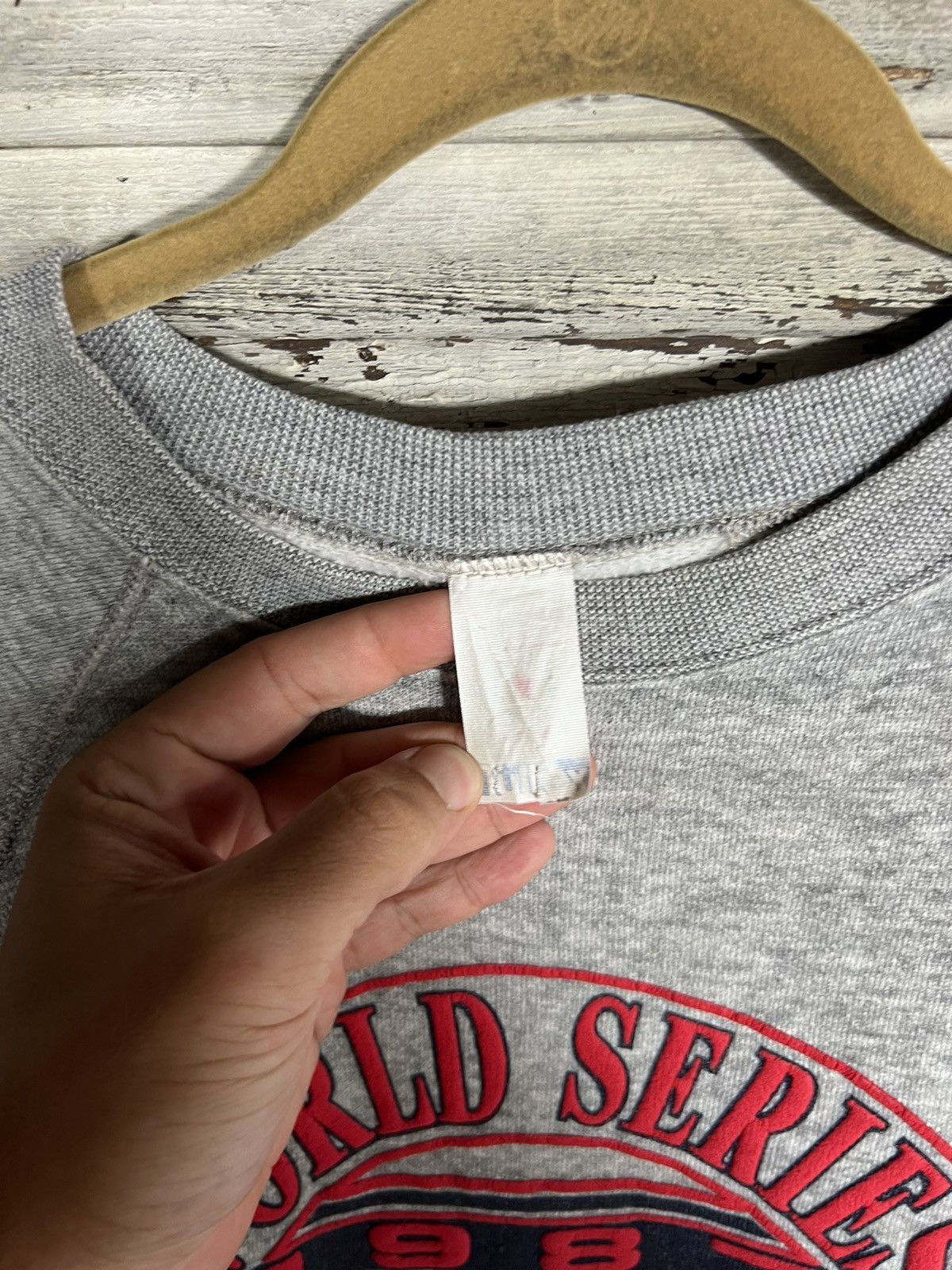 Vintage Vintage 1987 Minnesota Twins World Series Sweatshirt Size US L / EU 52-54 / 3 - 4 Thumbnail