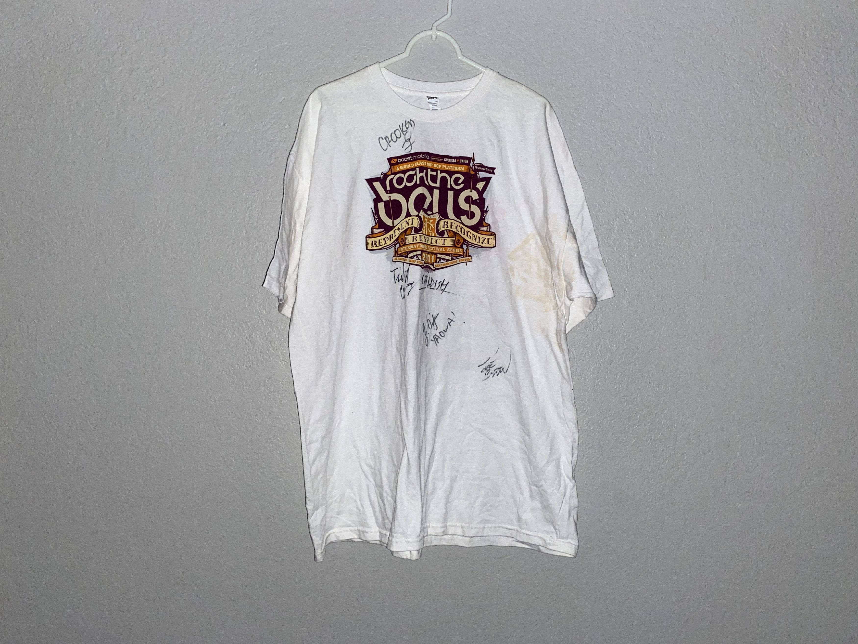 Alstyle × Band Tees × Vintage RARE Rock the Bells 2011 music Festival shirt Cypress Hill ! Size US XXL / EU 58 / 5 - 1 Thumbnail
