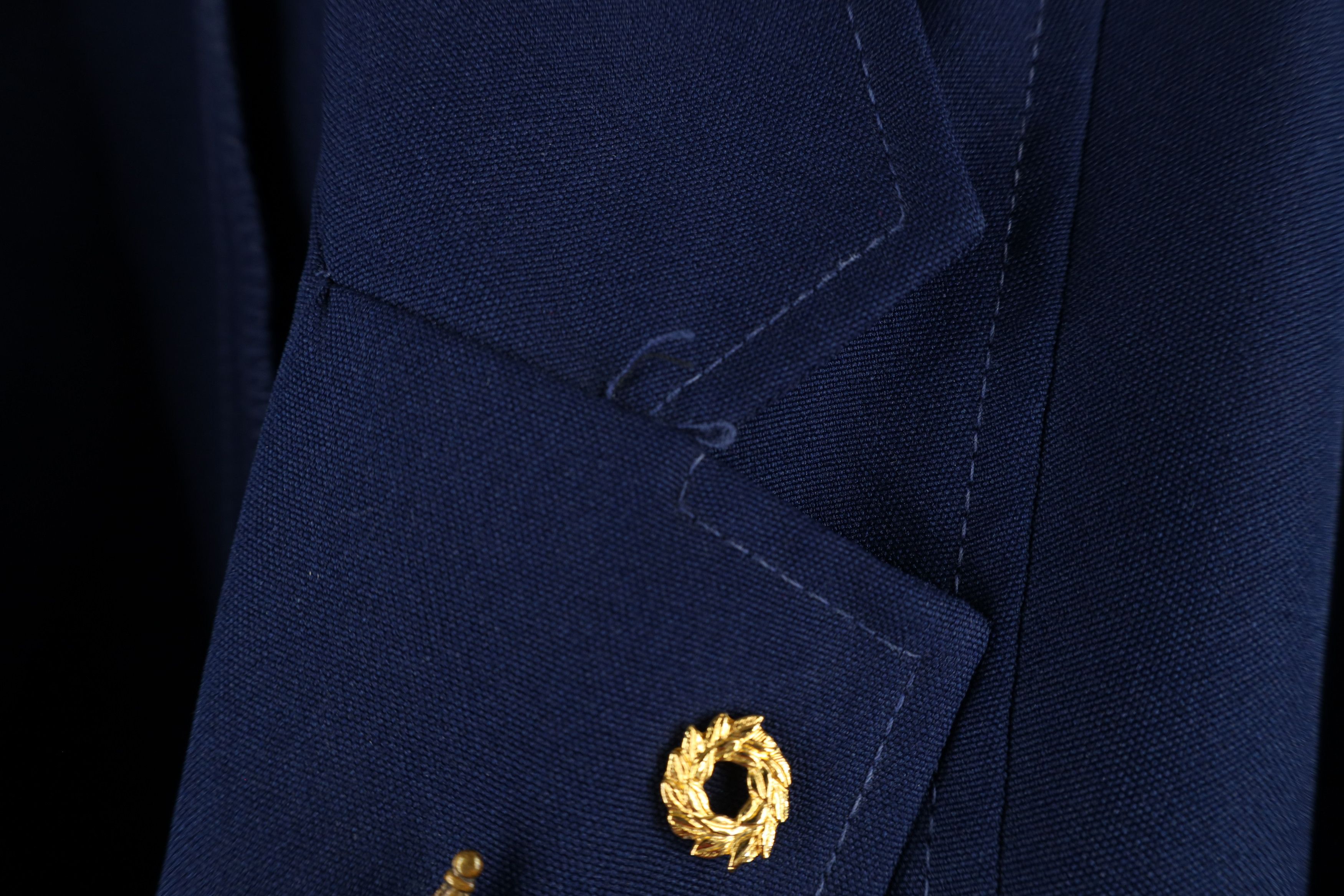 Vintage Vintage 90s Streetwear 2 Button Blazer Suit Jacket Blue USA Size XXL / US 16-18 / IT 52-54 - 5 Thumbnail