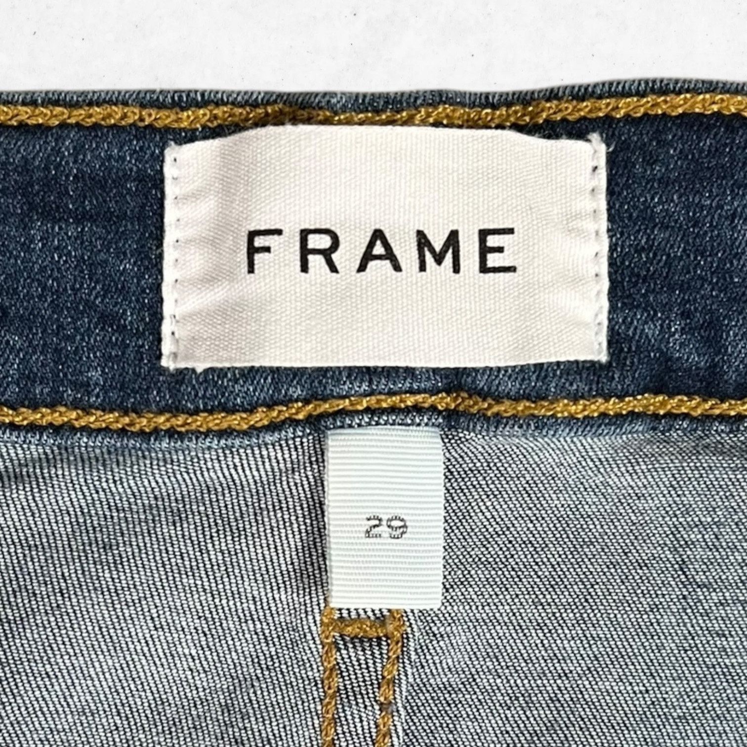 Frame FRAME Le High Skinny Crop Jeans Women's 29 Stretch Size 29" - 3 Thumbnail