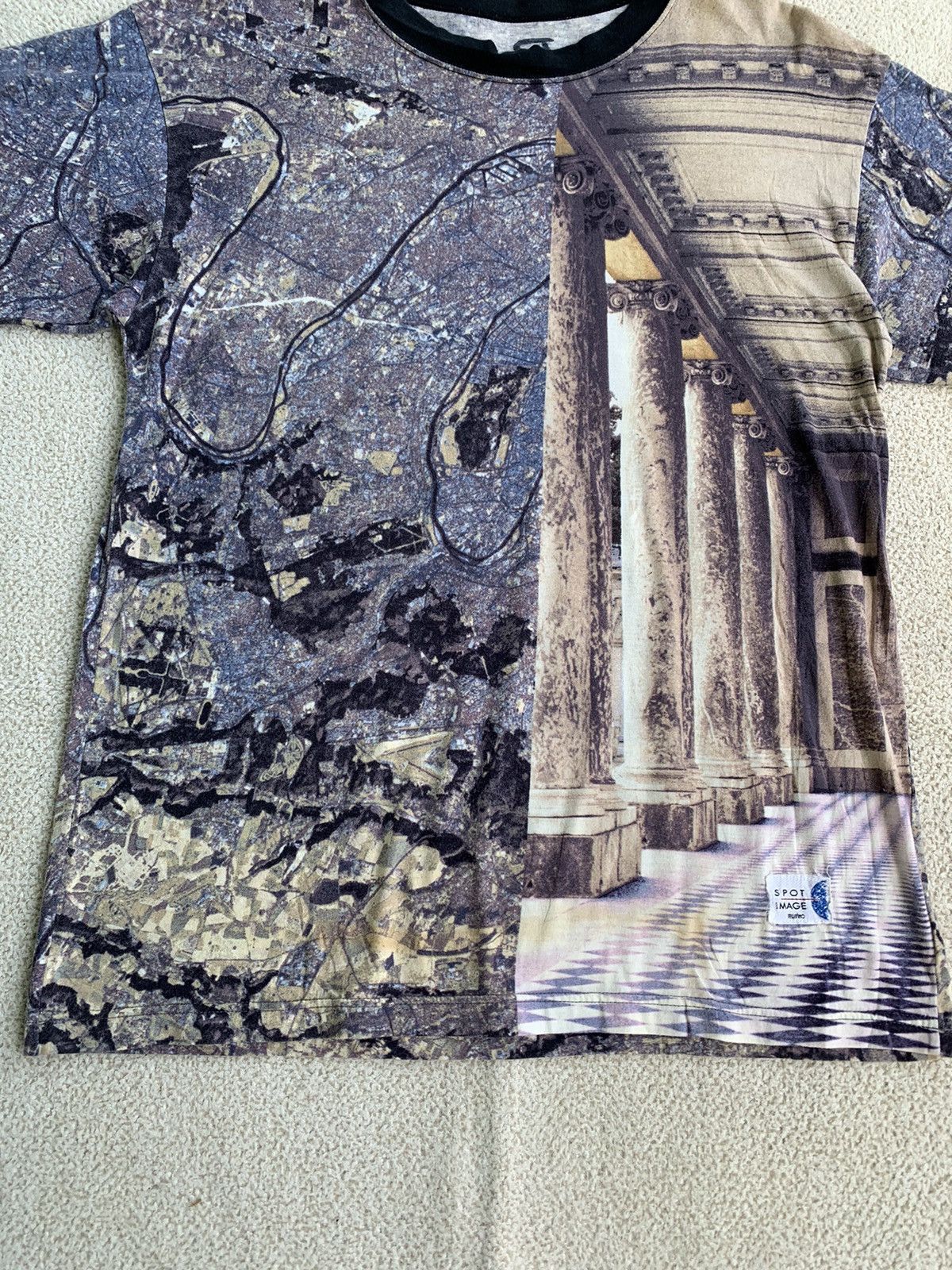 Japanese Brand × Vintage Vtg spot Image peussimo art t shirt Size US L / EU 52-54 / 3 - 5 Thumbnail