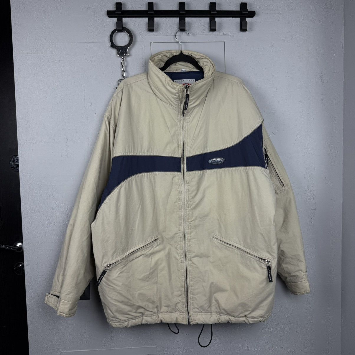 Quiksilver Vintage Quicksilver Avant Garde Y2K Logo Jacket Size US XL / EU 56 / 4 - 2 Thumbnail