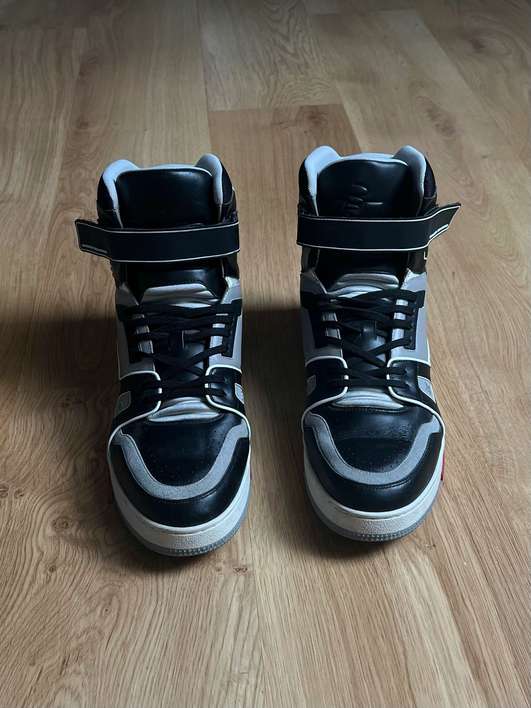 Louis Vuitton Louis Vuitton x Virgil Abloh 408 Trainers Hi Top Sneakers Size US 11 / EU 44 - 11 Thumbnail