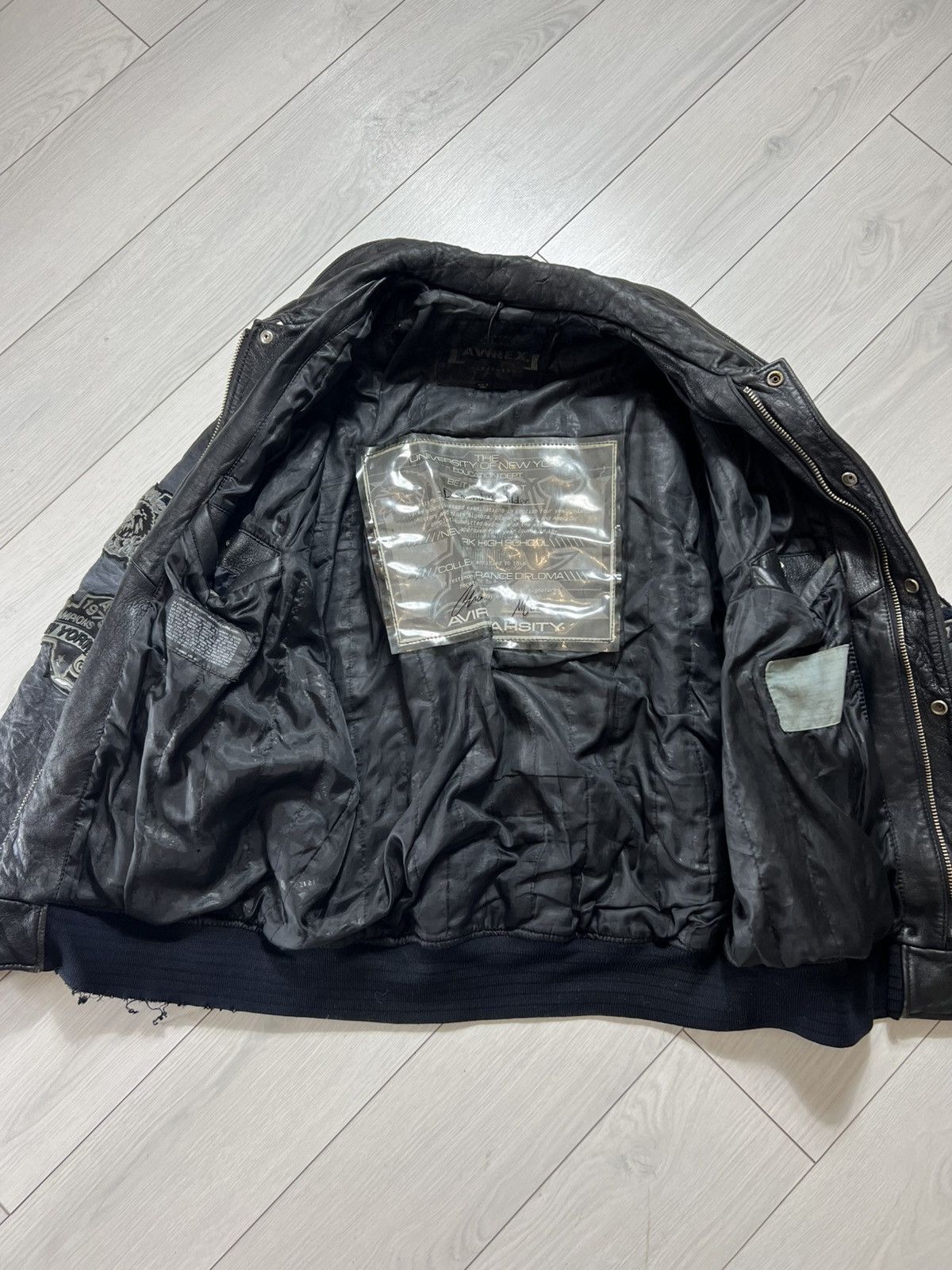 Avirex VTG Avirex Avant-Garde If Six Was Nine Style Leather Jacket Size US M / EU 48-50 / 2 - 12 Thumbnail
