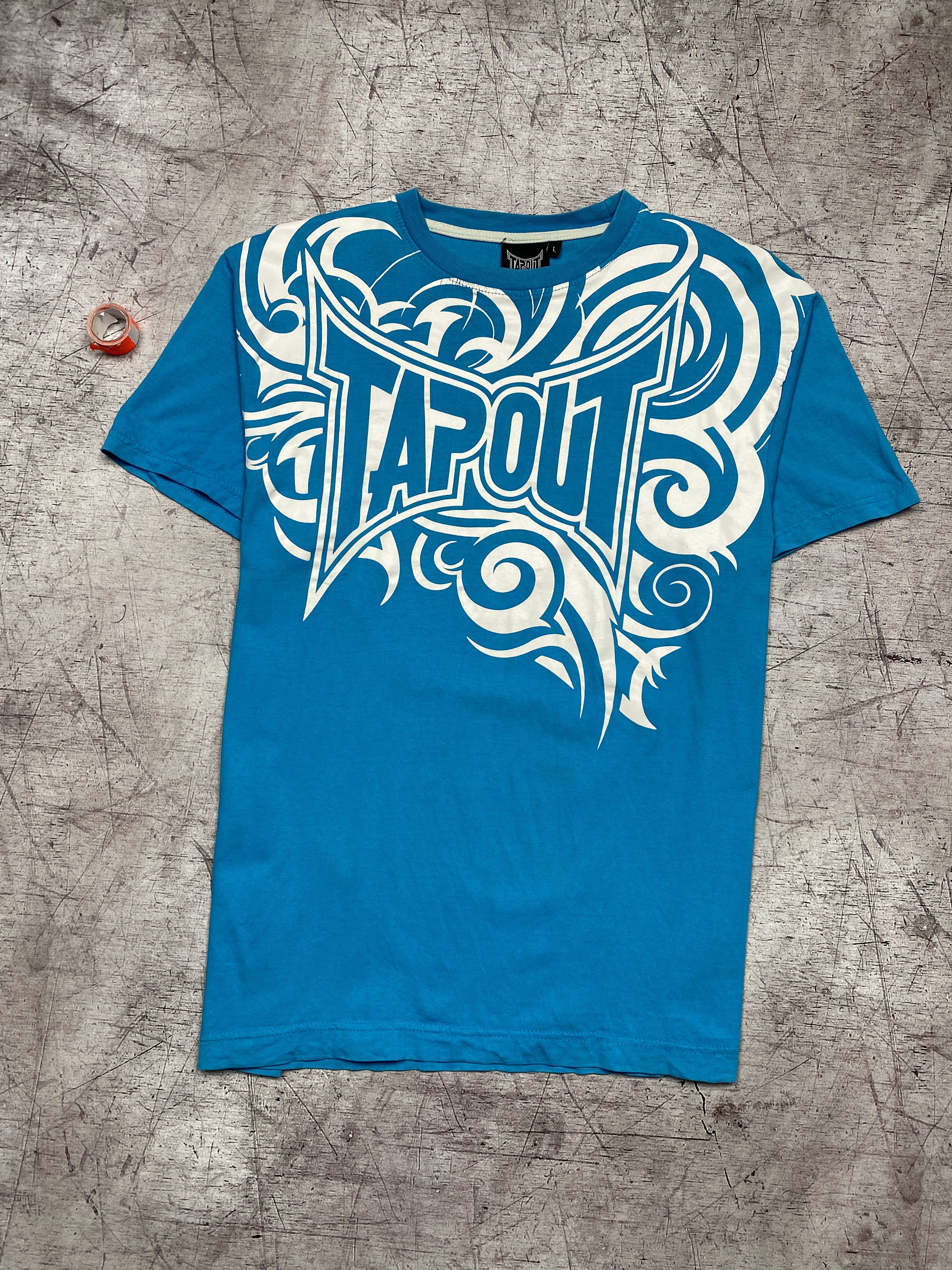 Tapout Tapout Vintage Mens Big Logo T-Shirt Size US L / EU 52-54 / 3 - 1 Thumbnail