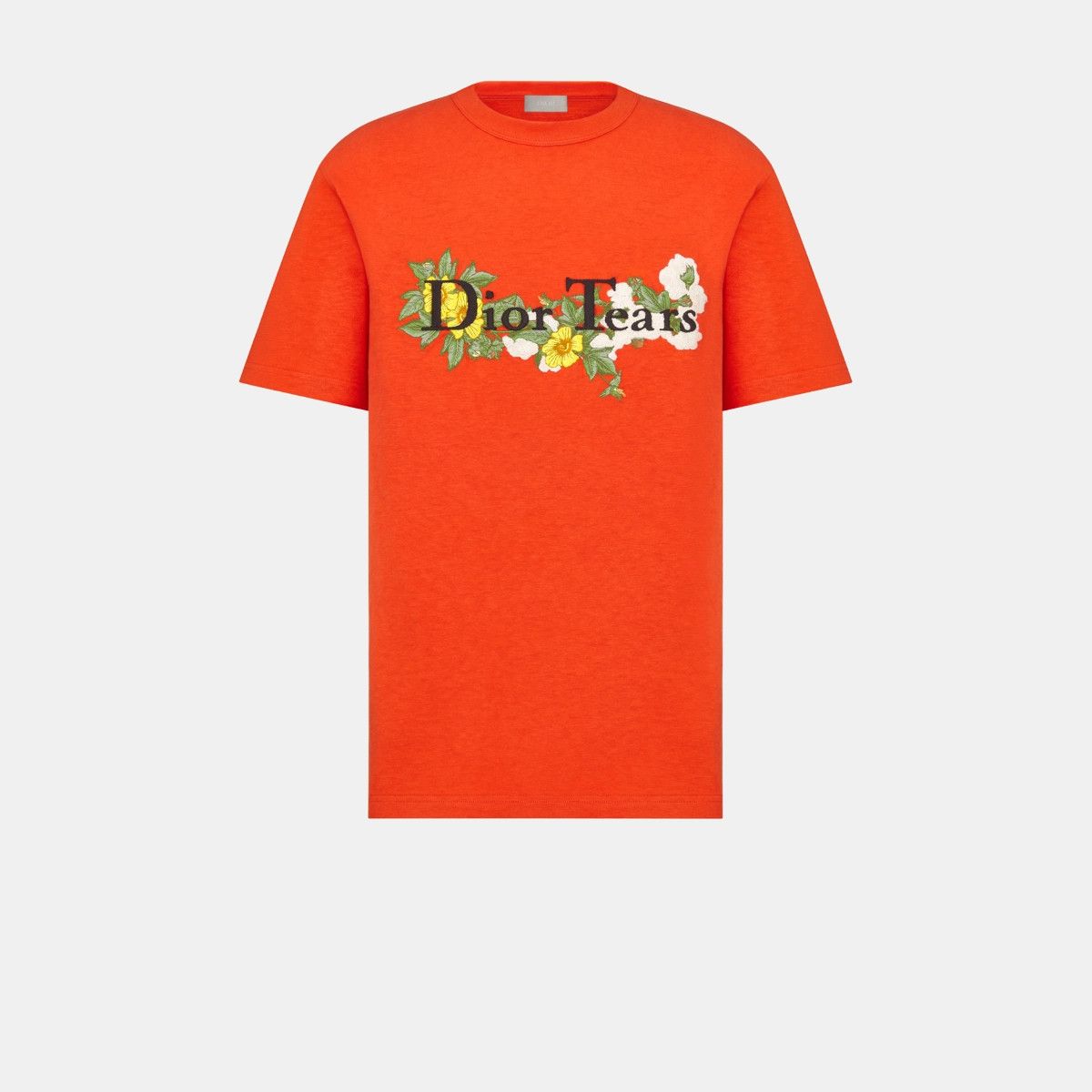 Dior o1bcso1str0225 Relaxed-Fit DIOR TEARS T-Shirt in Red Size US XL / EU 56 / 4 - 1 Thumbnail