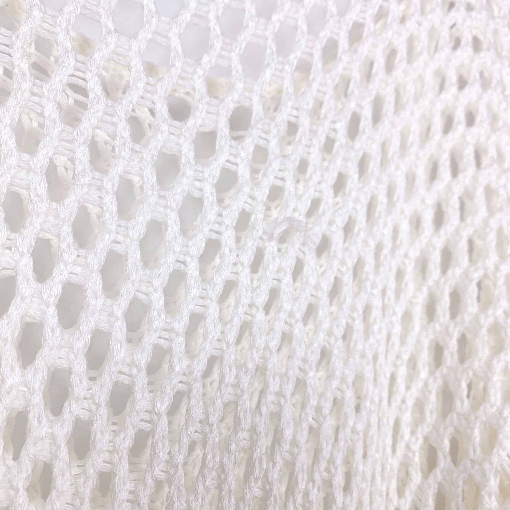Vintage Daytrip Open Weave Ivory White Crochet Sweater Tunic Swim Cover Medium 817-MS106 Size M / US 6-8 / IT 42-44 - 5 Thumbnail