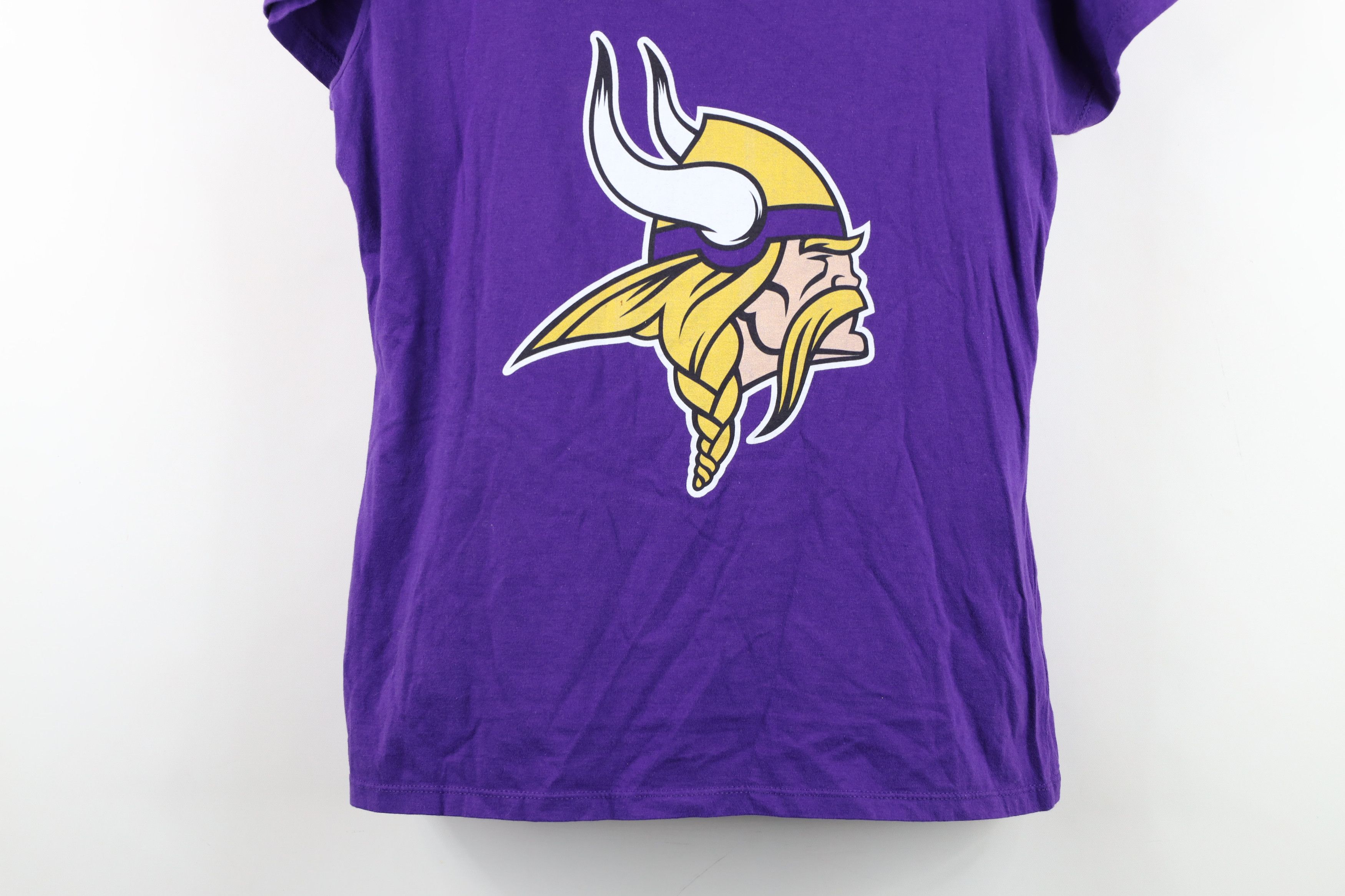 Vintage Fanatics Treadwell Minnesota Vikings Football Jersey T-Shirt Size M / US 6-8 / IT 42-44 - 3 Thumbnail