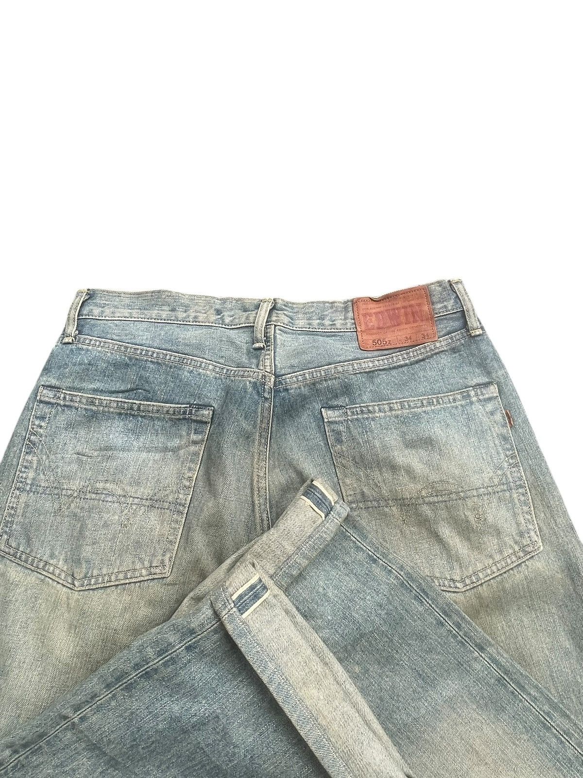 Edwin Vintage Edwin 505Z Selvedge Jeans Size US 35 - 14 Thumbnail