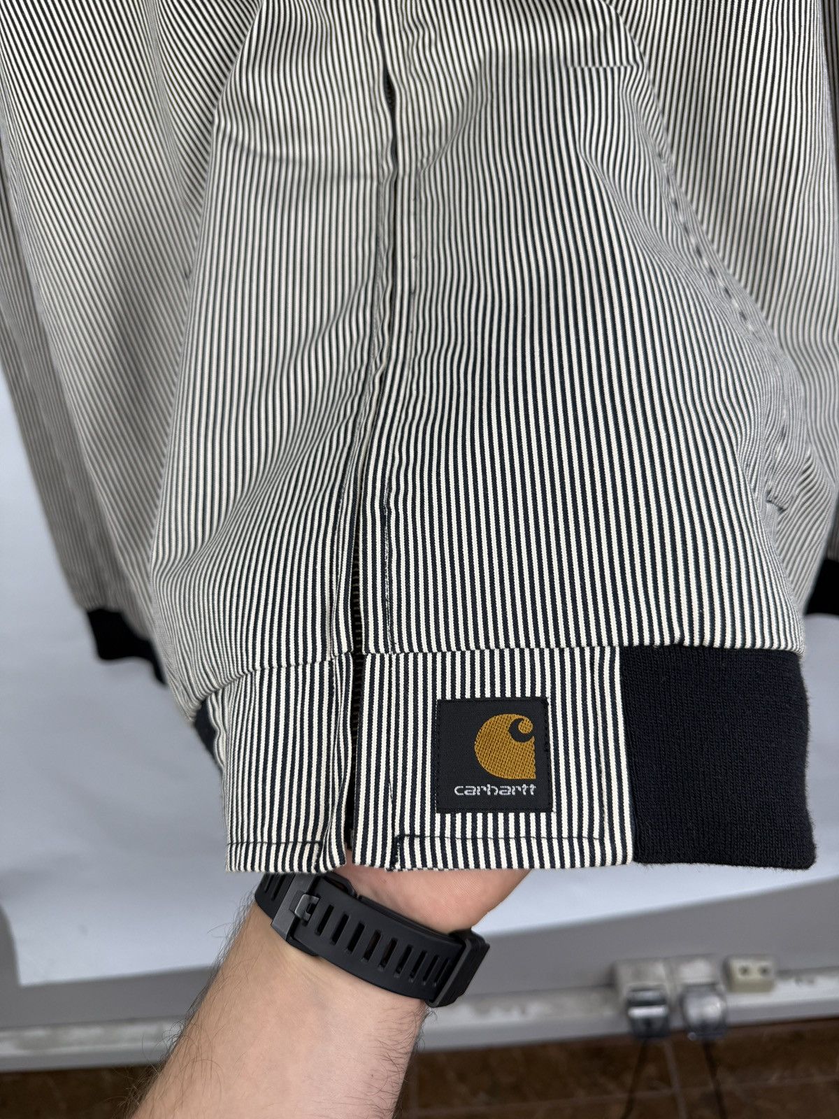 Carhartt 🇺🇸 Vintage 90s Carhartt Bomber Union Jacket Rare Retro Hype Size US M / EU 48-50 / 2 - 4 Thumbnail